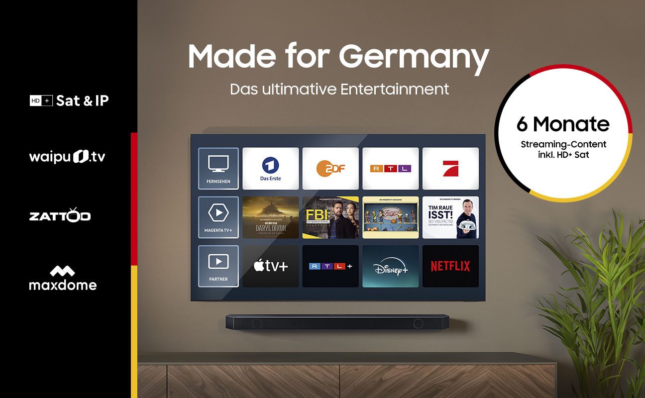 Samsung GU65DU7179U LED-Fernseher (163 c...