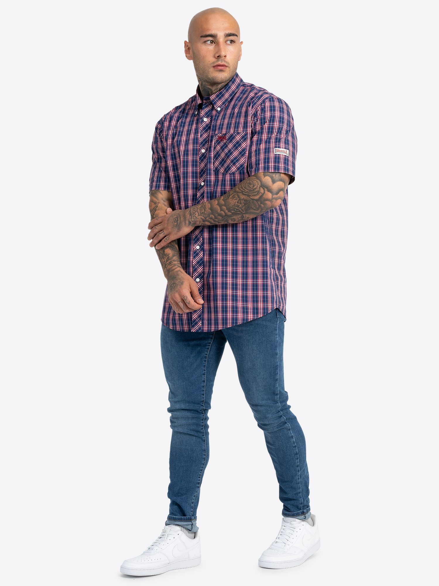 Lonsdale Kurzarmhemd BRIXWORTH (1-tlg)