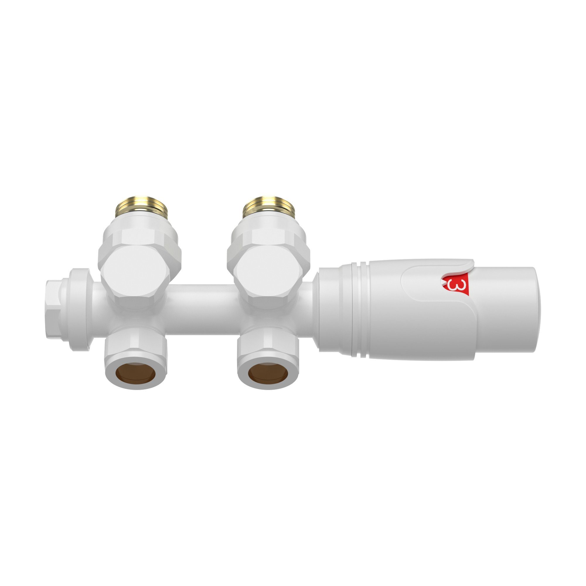 neu.haus Heizkörperthermostat, »Gloppen« Multiblock Set mit Thermostatkopf günstig online kaufen