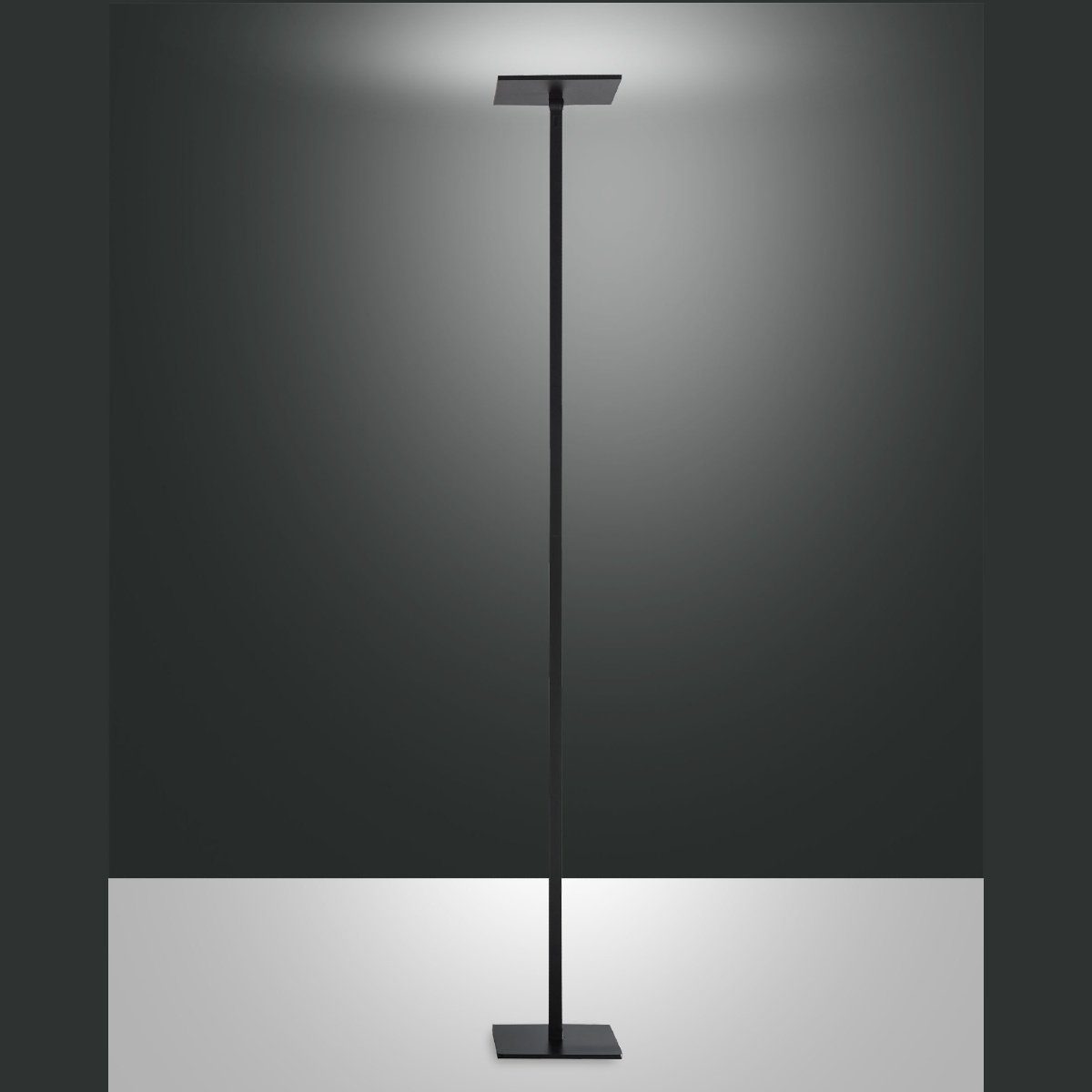 FABAS LUCE LED Stehlampe Ideal, 3-Stufen-Dimmer, CCT-Farbtemperaturwechsler, Memory-Funktion, LED fest integriert, Warmweiß, Kaltweiß, Bürobeleuchtung in Schwarz oder Weiß