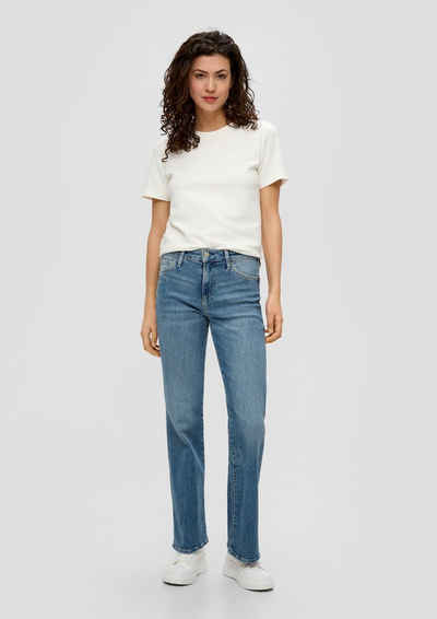 s.Oliver 5-Pocket-Jeans Jeans Selena / Regular Fit / Mid Rise / Flared Leg