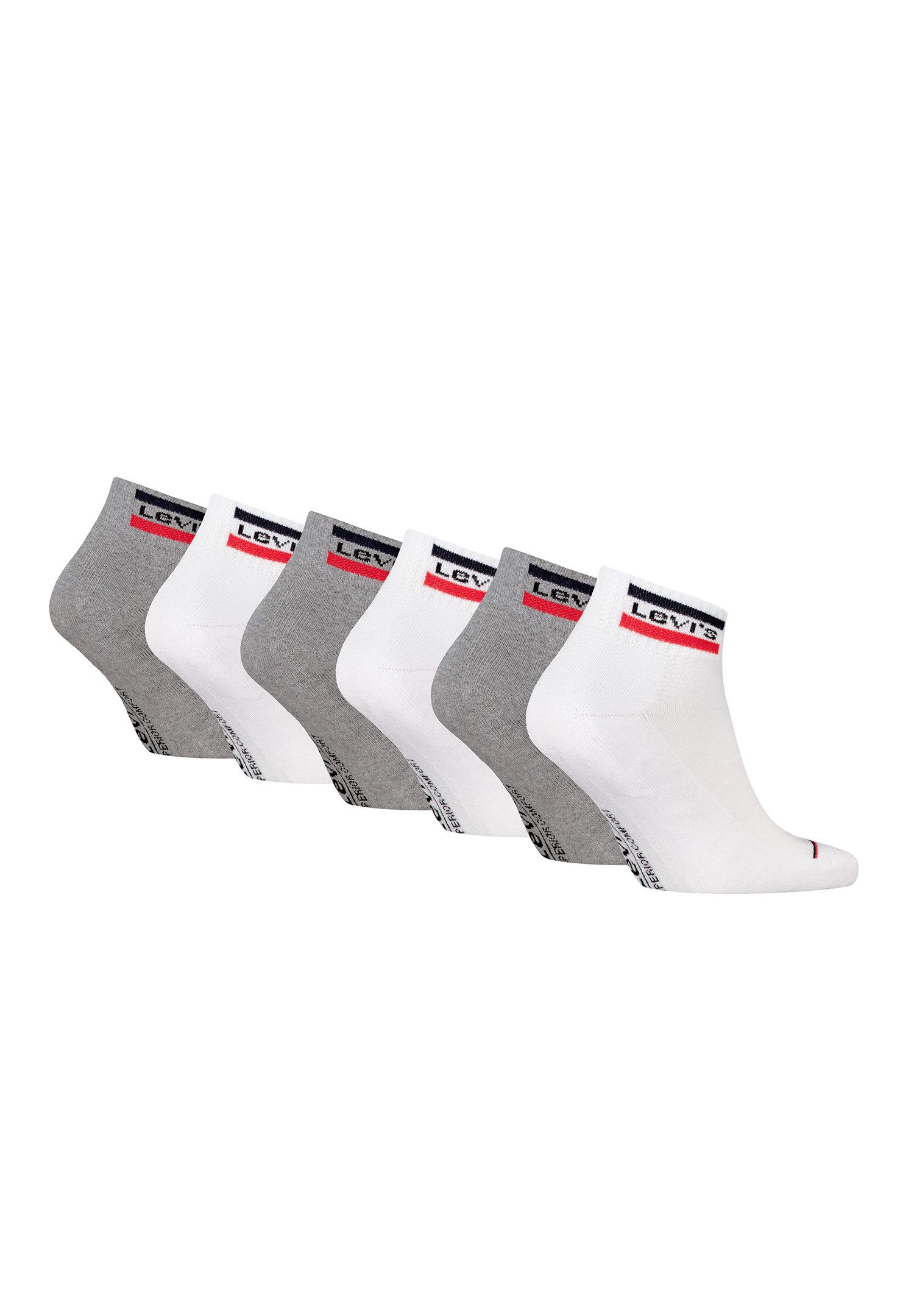 Levi's® Kurzsocken LEVIS MID CUT SPRTWR günstig online kaufen