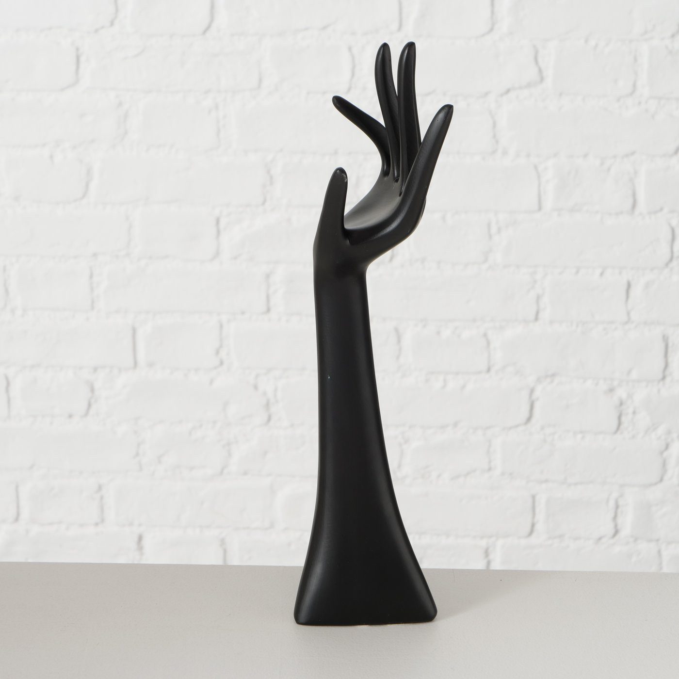 BOLTZE GRUPPE Schmuckständer Boltze Schmuckhand schwarz 34cm aus Kunstharz – Bild 3 von 5
