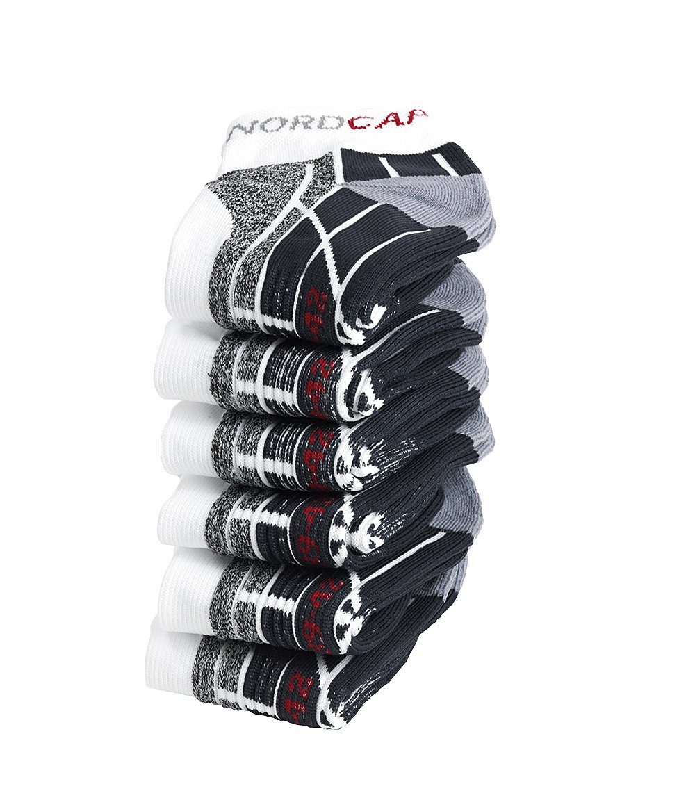 Nordcap Sportsocken (Set, 6-Paar) angenehm, atmungsaktiv und fußschonend in günstig online kaufen