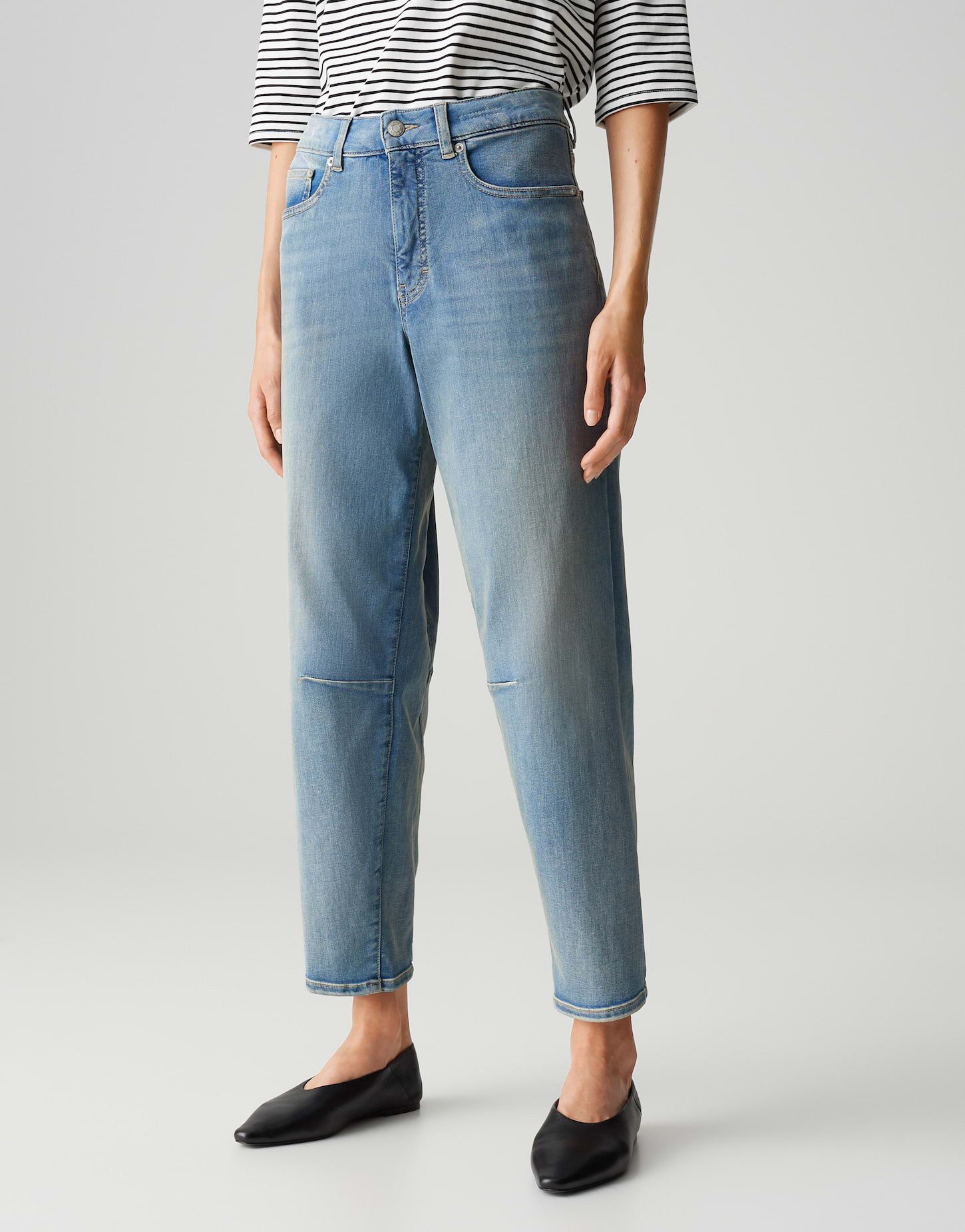 OPUS PANTS Relax-fit-Jeans MELLY RELAX Mid Rise mit hohem Stretch-Anteil