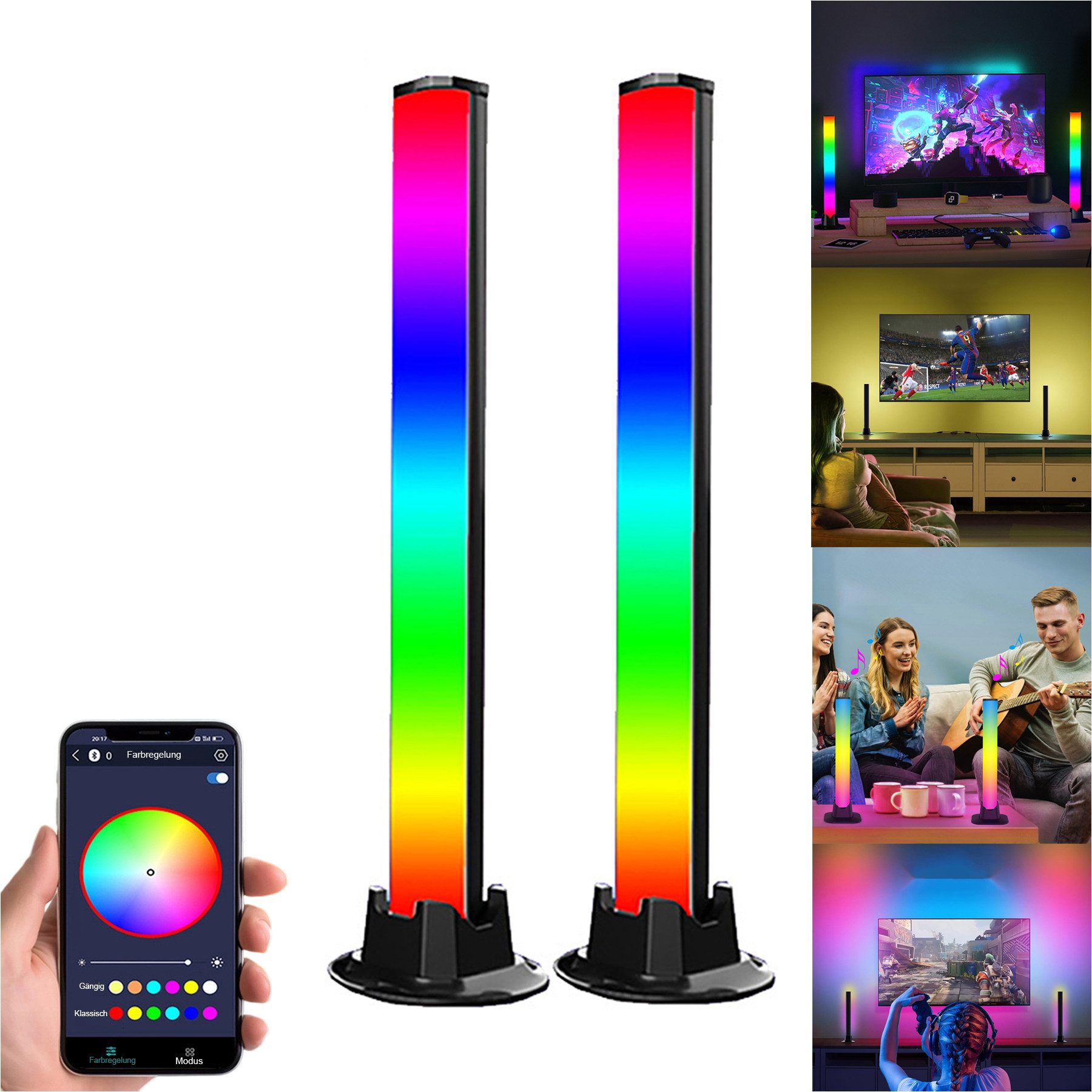 Senmudi LED Stripe 2 Stück LED günstig online kaufen