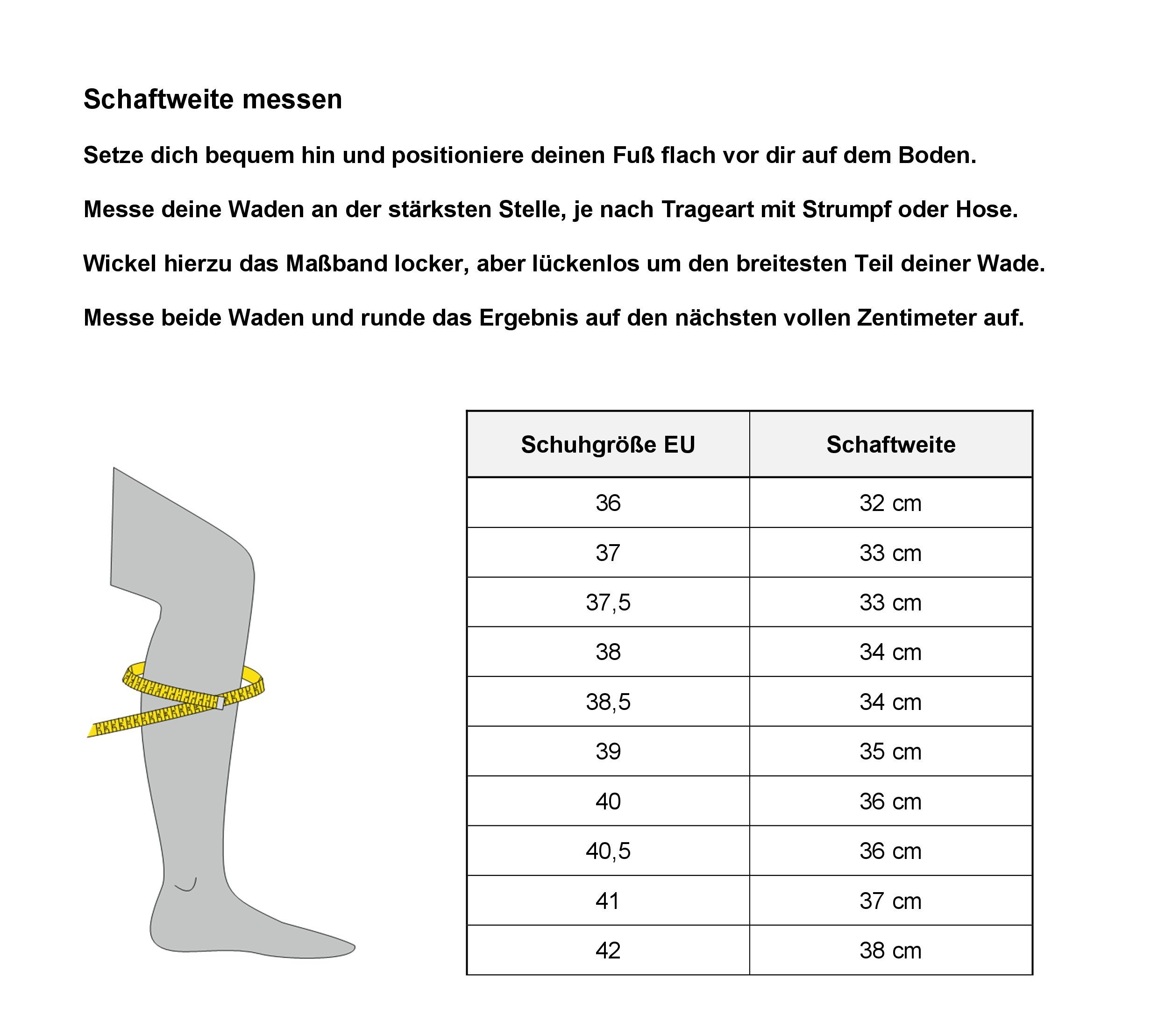 Caprice Stiefel, Blockabsatz, Langschaftstiefel mit elastischem Schaft, XS- günstig online kaufen