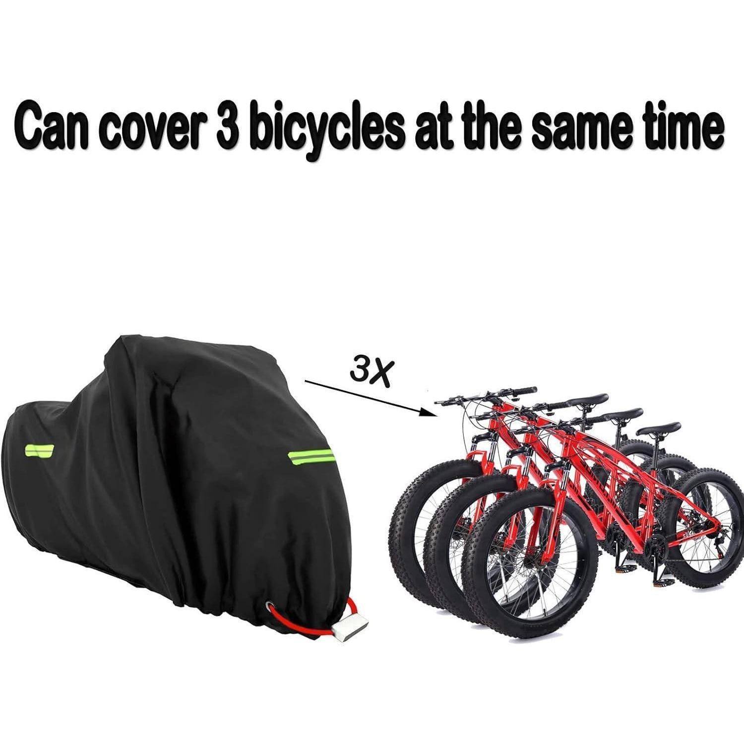 LuxusKollektion Abdeckhaube Fahrradabdeckung Schlosslöcher Schutzhülle 210 x 112 x 112 cm