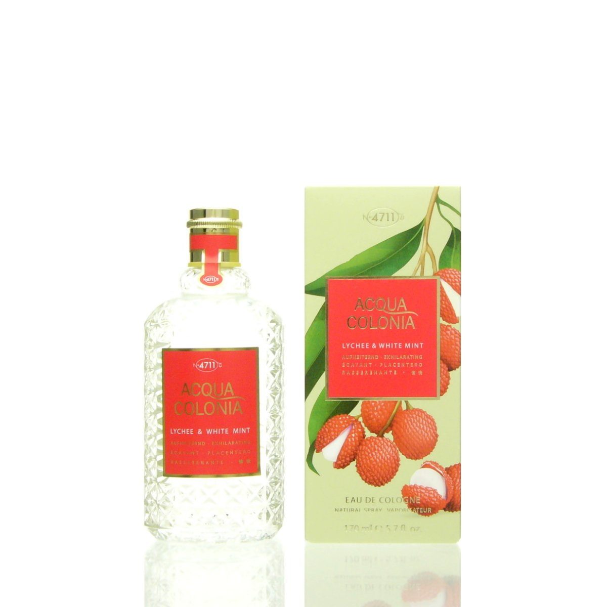 4711 Eau de Cologne 4711 Acqua Colonia Lychee & White Mint Eau de Cologne 170 ml