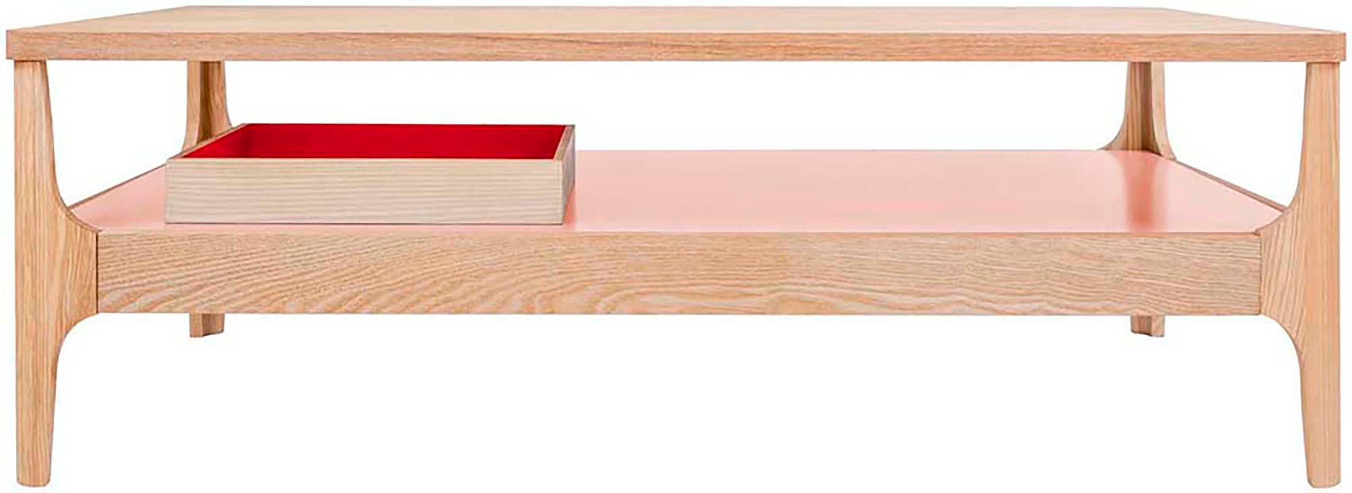 Kayoom Couchtisch Kaffeetisch Addison, Couchtisch, offenes, ausgefallenes Design (1-St), Ausgefallenes Design, Tischbeine aus Massivholz, aus robustem Material