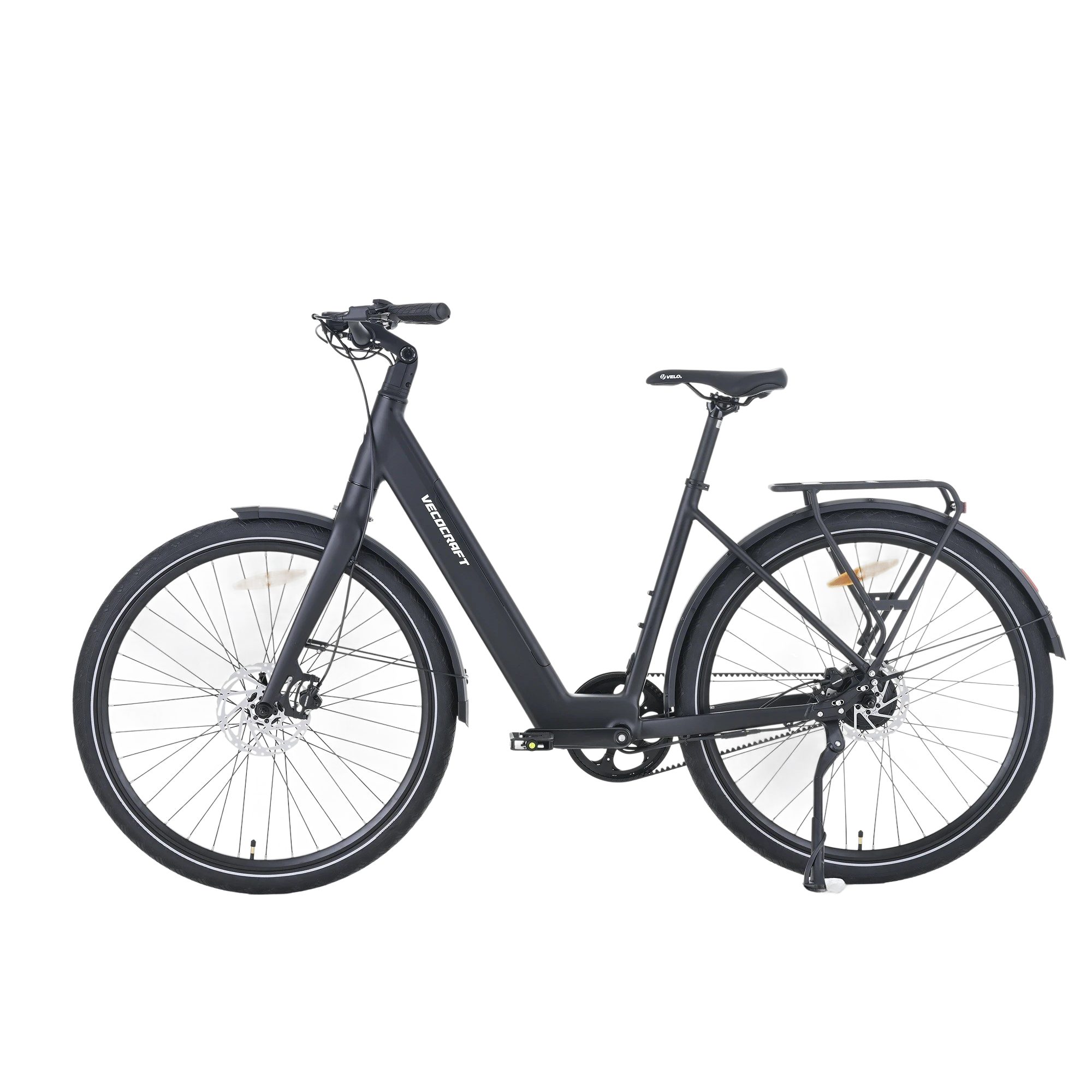 VECOCRAFT E-Bike Cityrad LUNA 1.0 Zwei Einheiten 360Wh 28 zoll e bike damen Riemenantrieb, 1 Gang, Heckmotor, 360 Wh