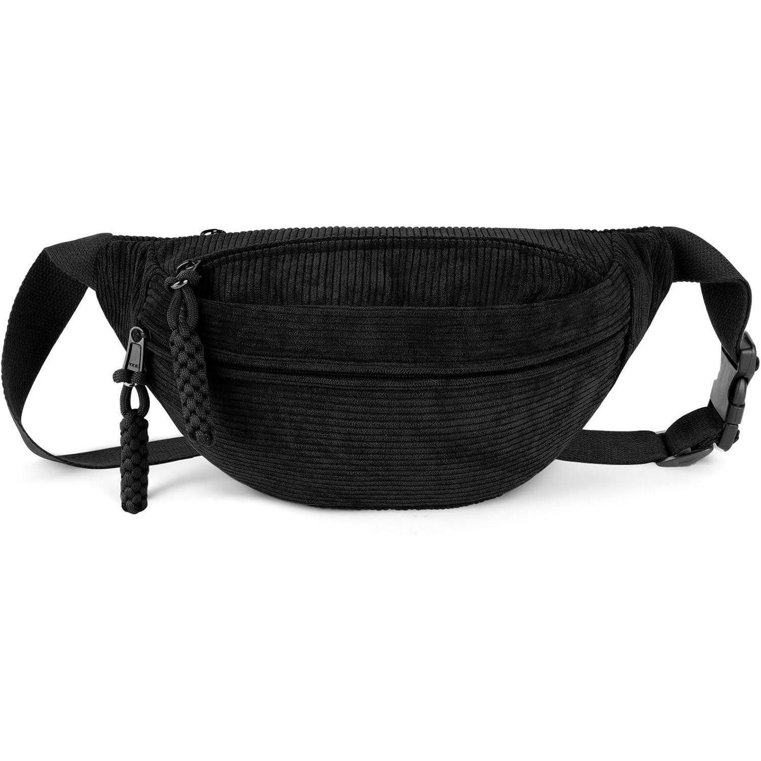 LuxusKollektion Bauchtasche Umhängetasche Damen Cord Gürteltasche Bauchtasche Crossbody Bag