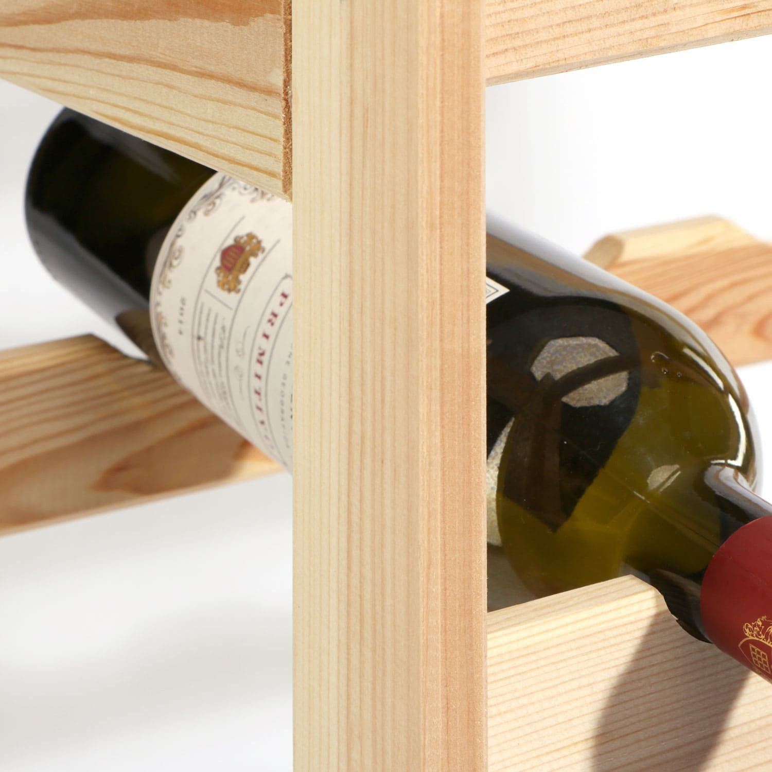 Wilk Flaschenregal Kiefer, 86 x 62,5 x 25 cm Platz für 36 Flaschen günstig online kaufen