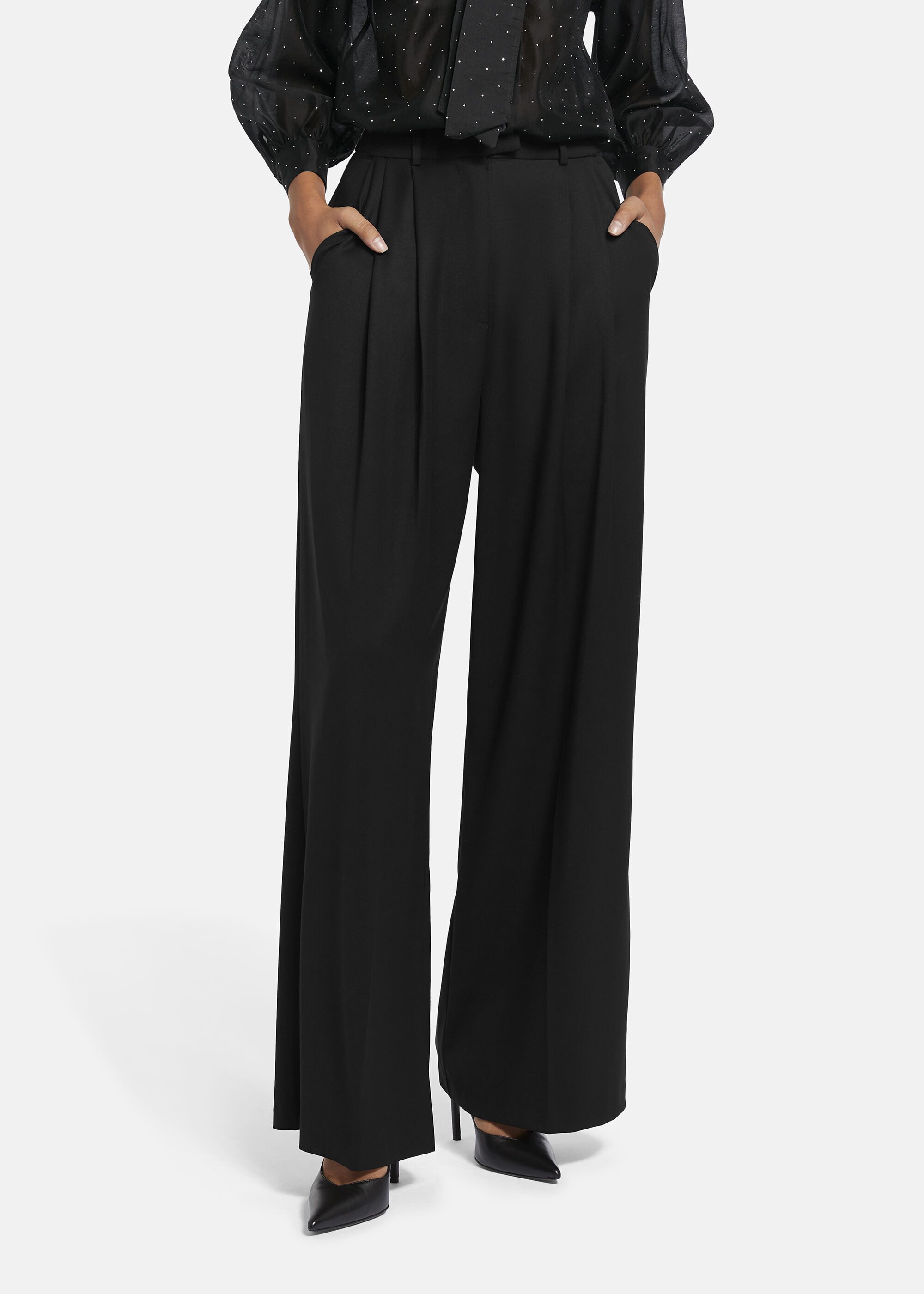 Nicowa Anzughose ROSCIWO (1-tlg) mit Bundfalten