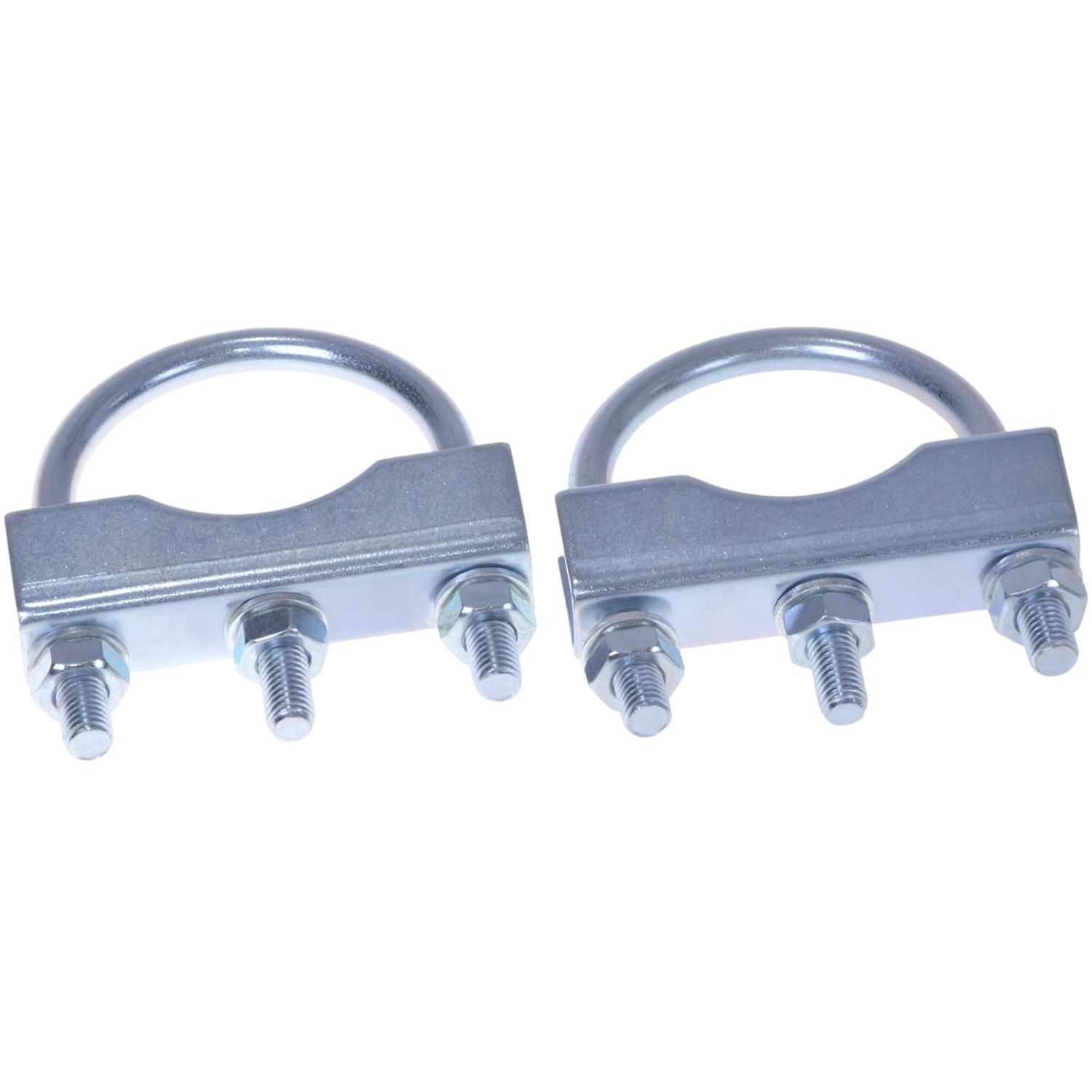 Diedrich Filmer GmbH Anhänger-Stützrad 2 Stück Klemmhalter U-Bügel Rund für Stützrad (Set, 1 St., 1x Abreißseilhalterung), Halter Bremsseil Sicherungsseil Hollandöse Öse Hänger Anhängerkupplung
