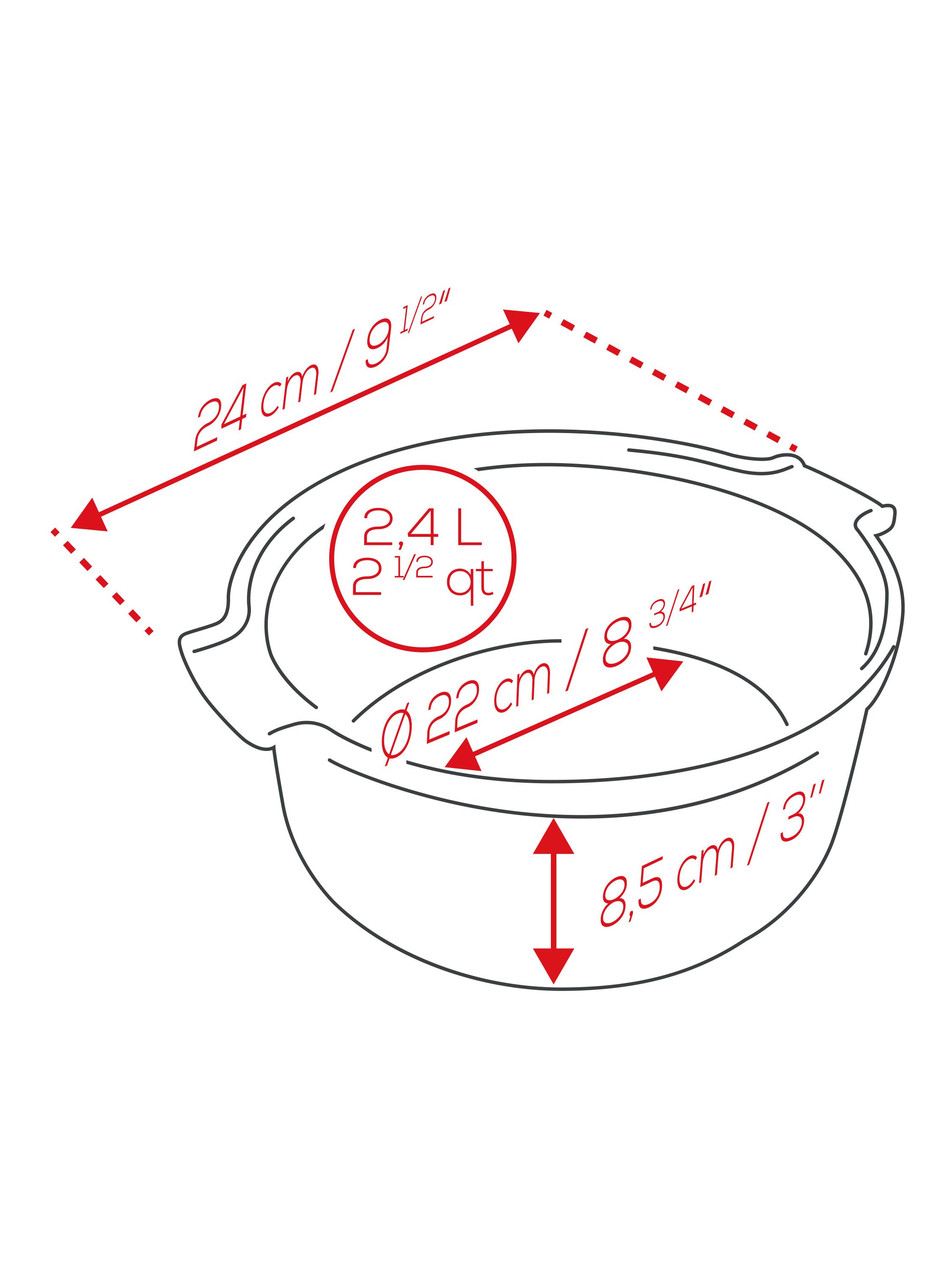 PEUGEOT Auflaufform Keramik Soufflé-Schale APPOLIA Backofen Spülmaschi, Keramik, Keramik