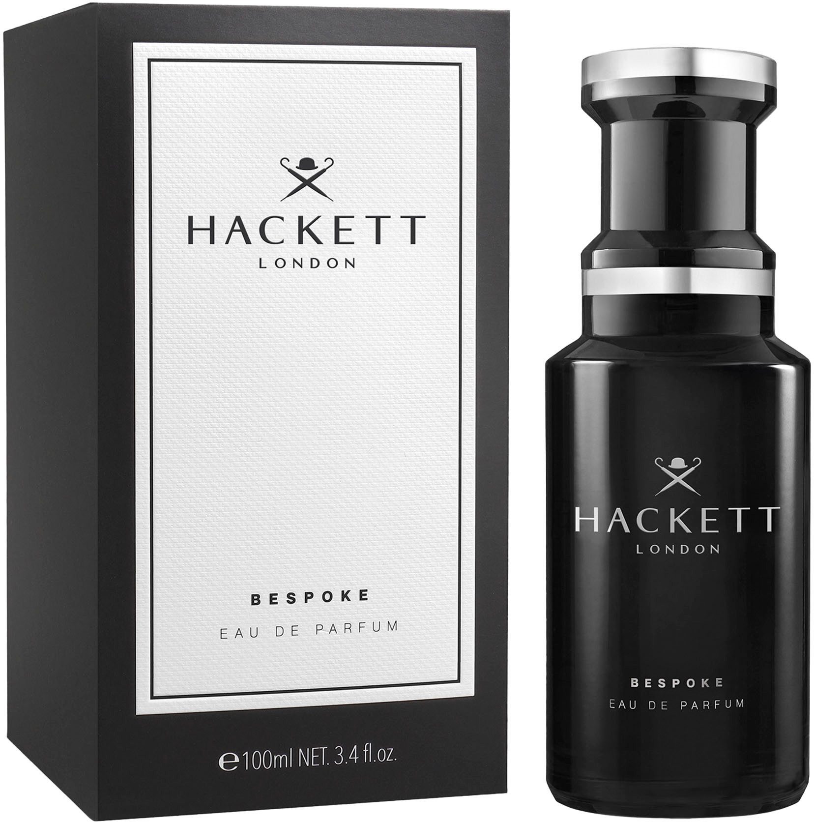Hackett London Eau de Parfum Hackett BESPOKE – EdP 100 ml, Eleganz trifft moderne Männlichkeit.