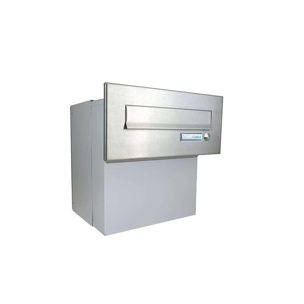 Briefkasten F-Serie Edelstahl Durchwurfbriefkasten