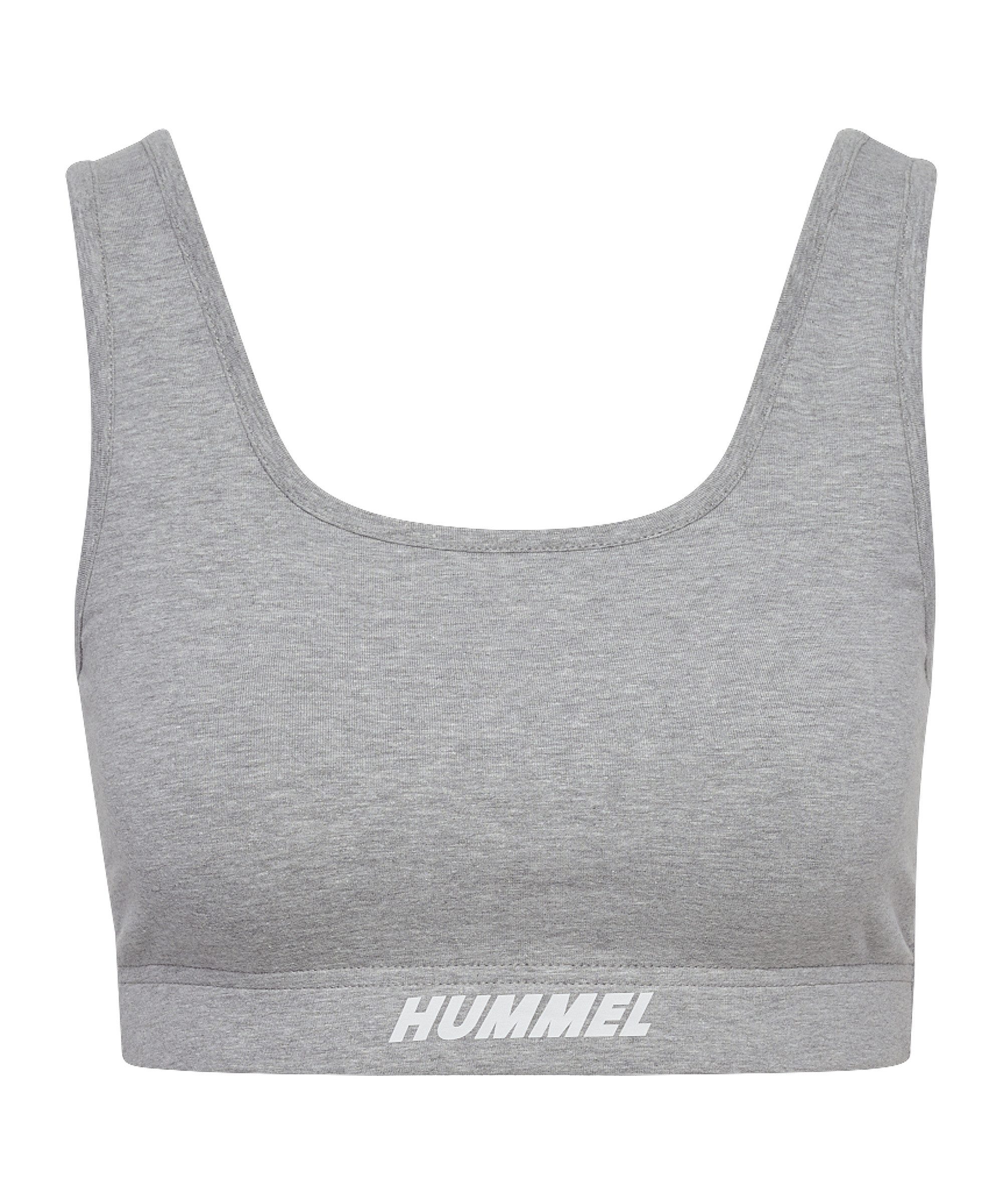 hummel Tanktop Hummel Hmlelemental Cotton Trainingsshirt Damen default
