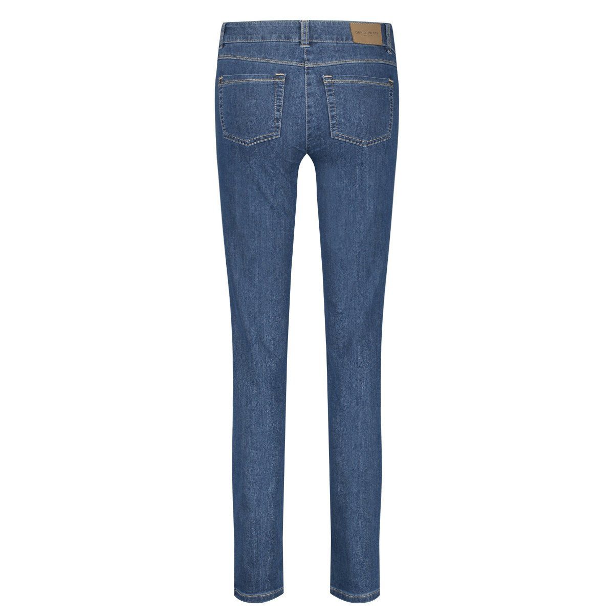 blue Cotton (92150-67850) Best4ME WEBER Fit GERRY Slim (87300) Gerry 5-Pocket-Jeans denim von Weber Organic