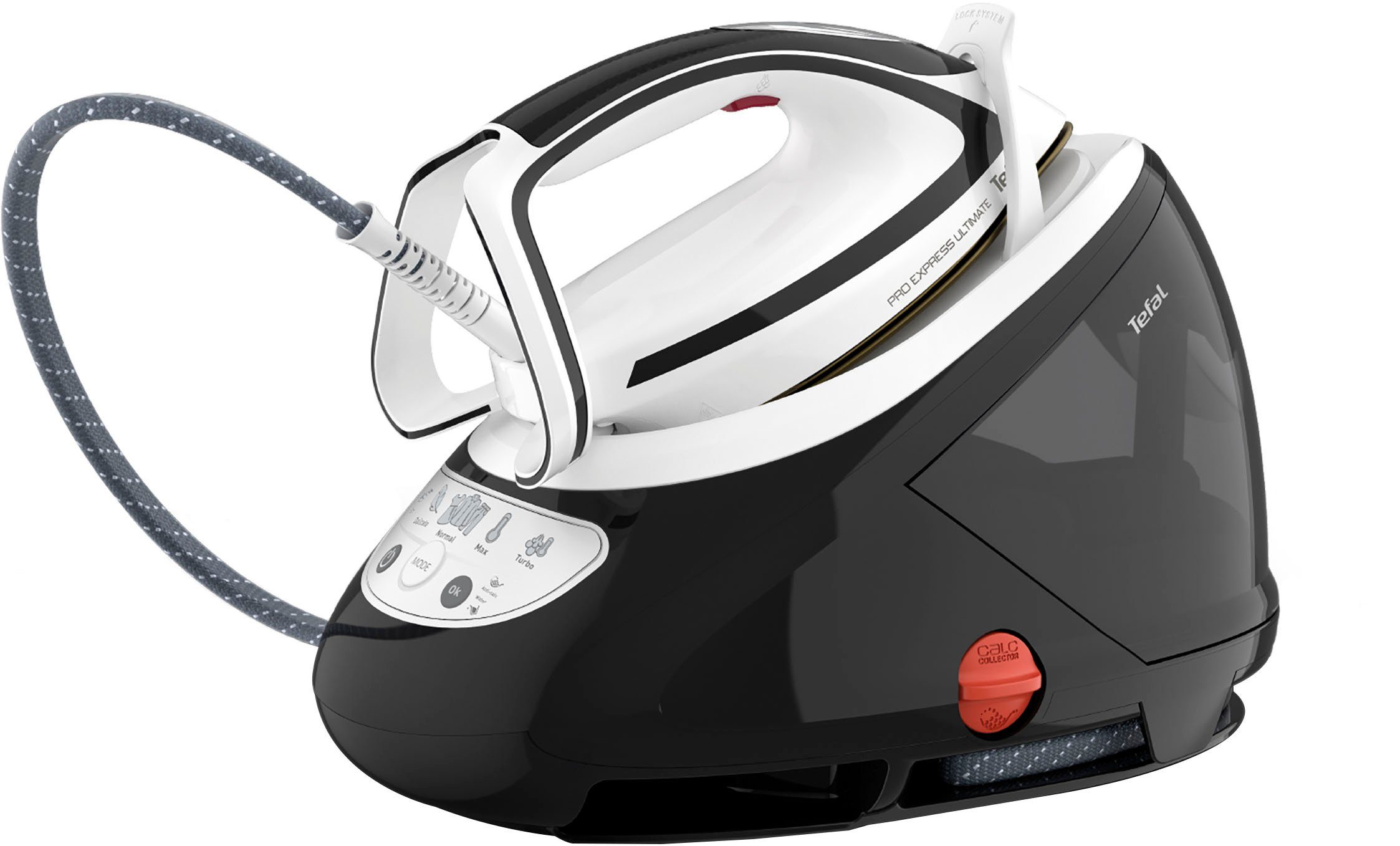 Tefal Dampfbügelstation Tefal GV9550 Express ml Wassertank, Pro Dampfstoß: 120 g/Min., 520 Antikalk-Kollektor Ultimate, g/Min., 1900 Dauerdampfmenge