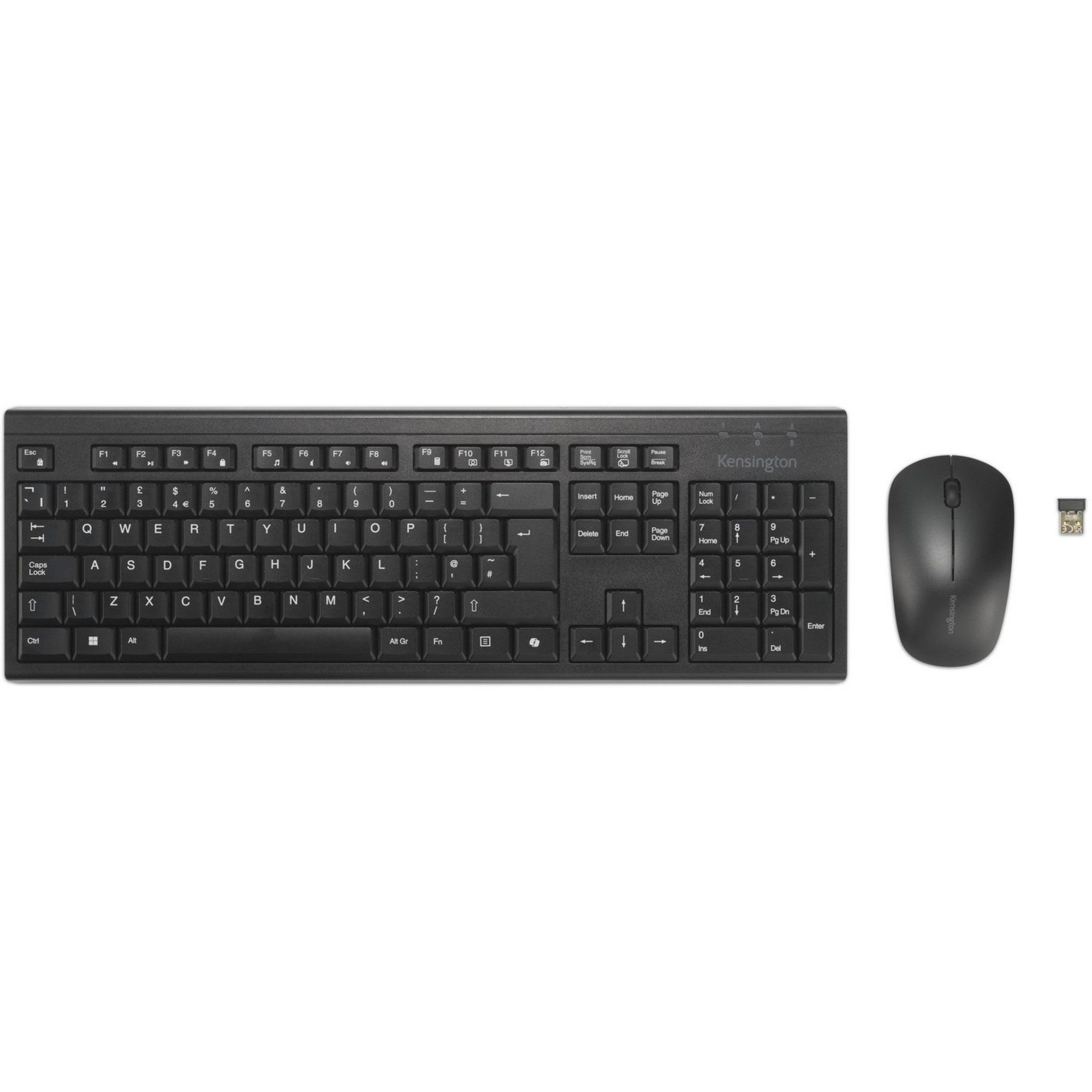 KENSINGTON Kensington KM270 EQ, Desktop-Set Tastatur- und Maus-Set