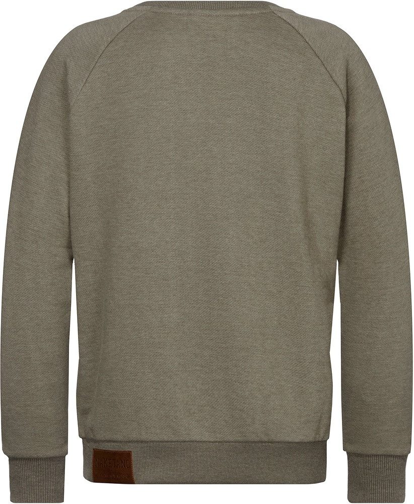 naketano Rundhalspullover Krokettenhorst günstig online kaufen