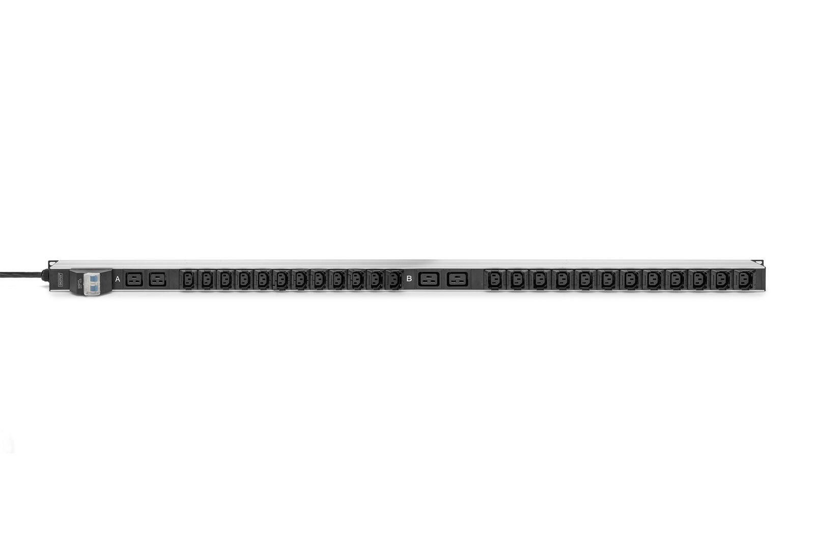 Digitus Netzwerkschrank Basis IT PDU, 1-phasig 32A, 24 x C13, 4 x C19, 3 m