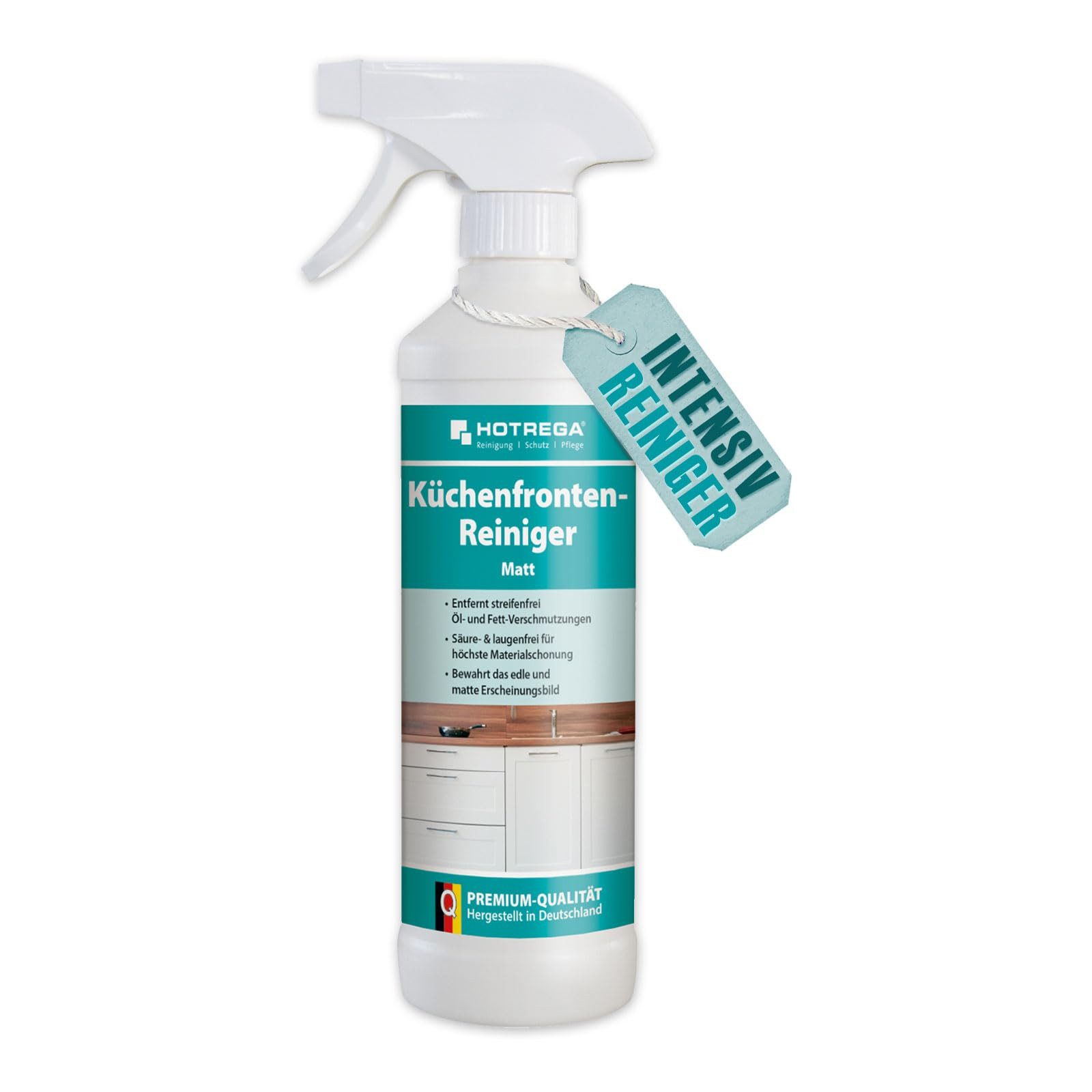 HOTREGA® Küchenfronten Reiniger Matt 500 ml, Für matte & empfindliche Flächen Уборщик кухни (1-St)