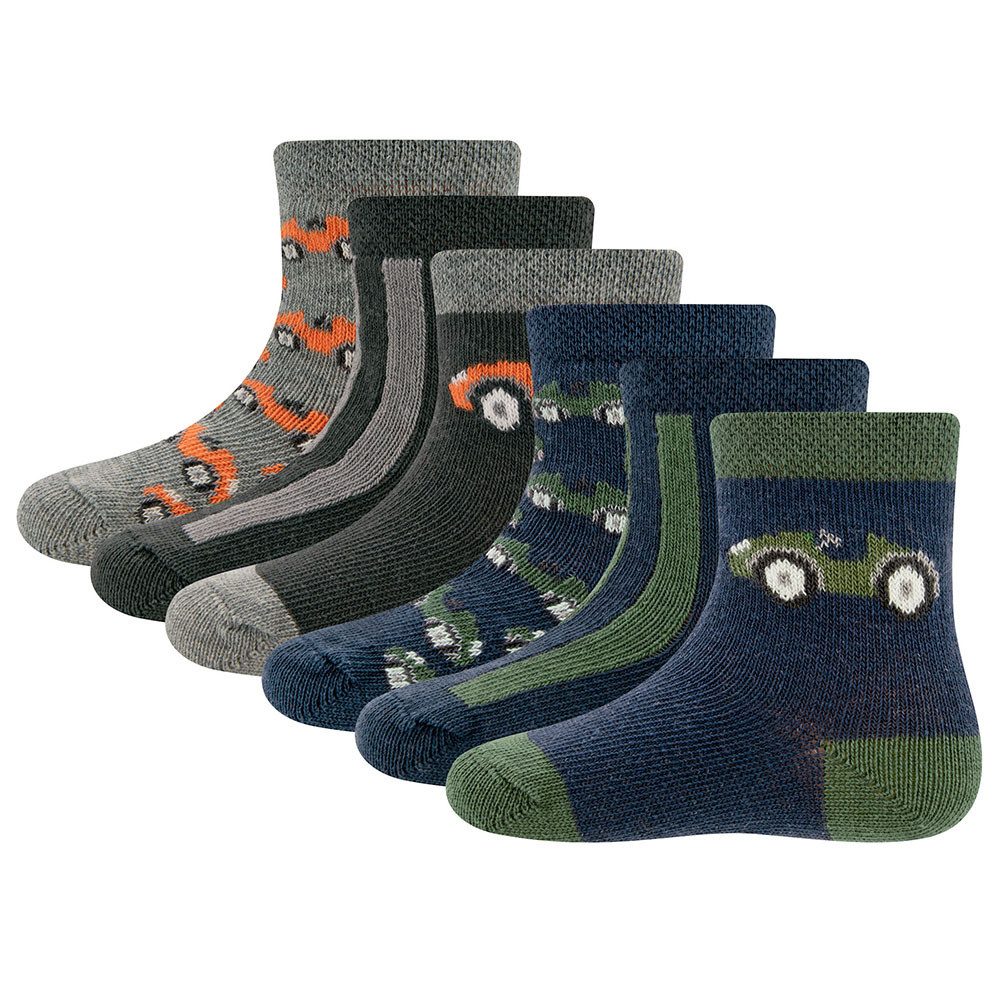 Ewers Socken Socken 6er Pack Rennauto (6-Paar)
