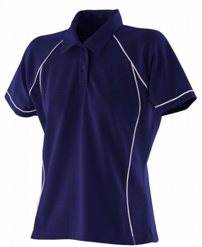 Finden+Hales Poloshirt Ladies Piped Performance Damen günstig online kaufen