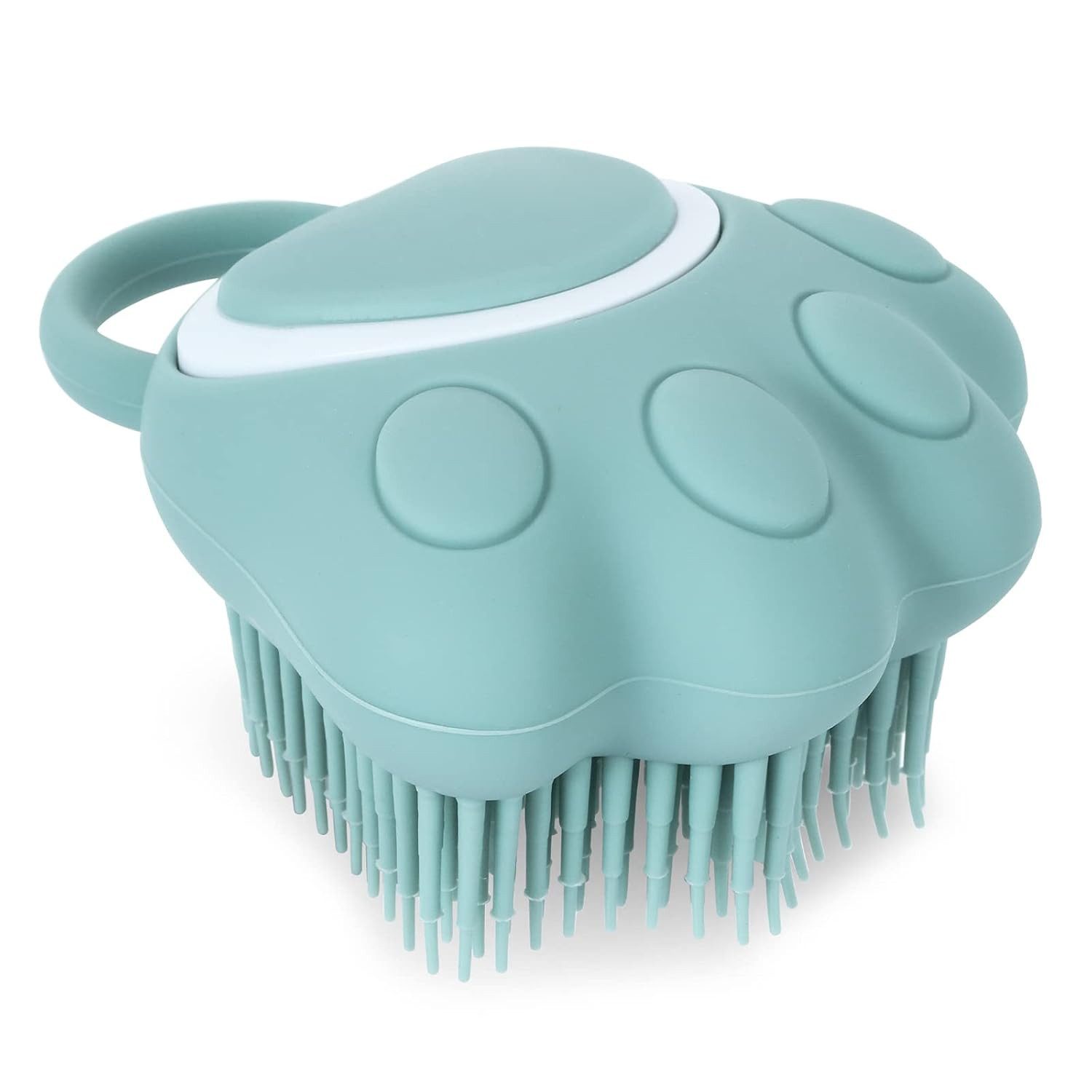 FELIXLEO Fellbürste Hund Katze Bad Bürste Kamm, Silikon Grooming Brush, 2 Stück, (1-tlg)