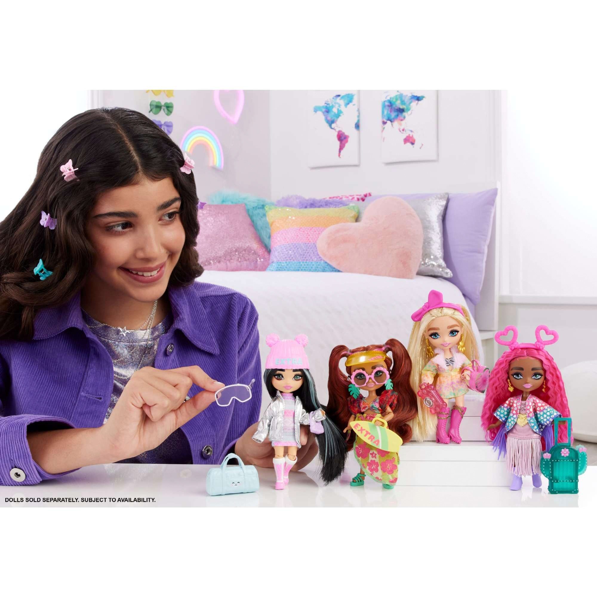 - Babypuppe Mattel® Mini-Puppe Barbie Extra Strandmode Barbie Fly