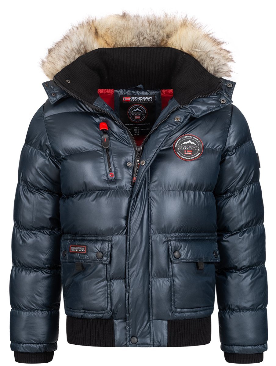 Geographical Norway Steppjacke Herren Winter Jacke Steppjacke Parka Bomberj günstig online kaufen