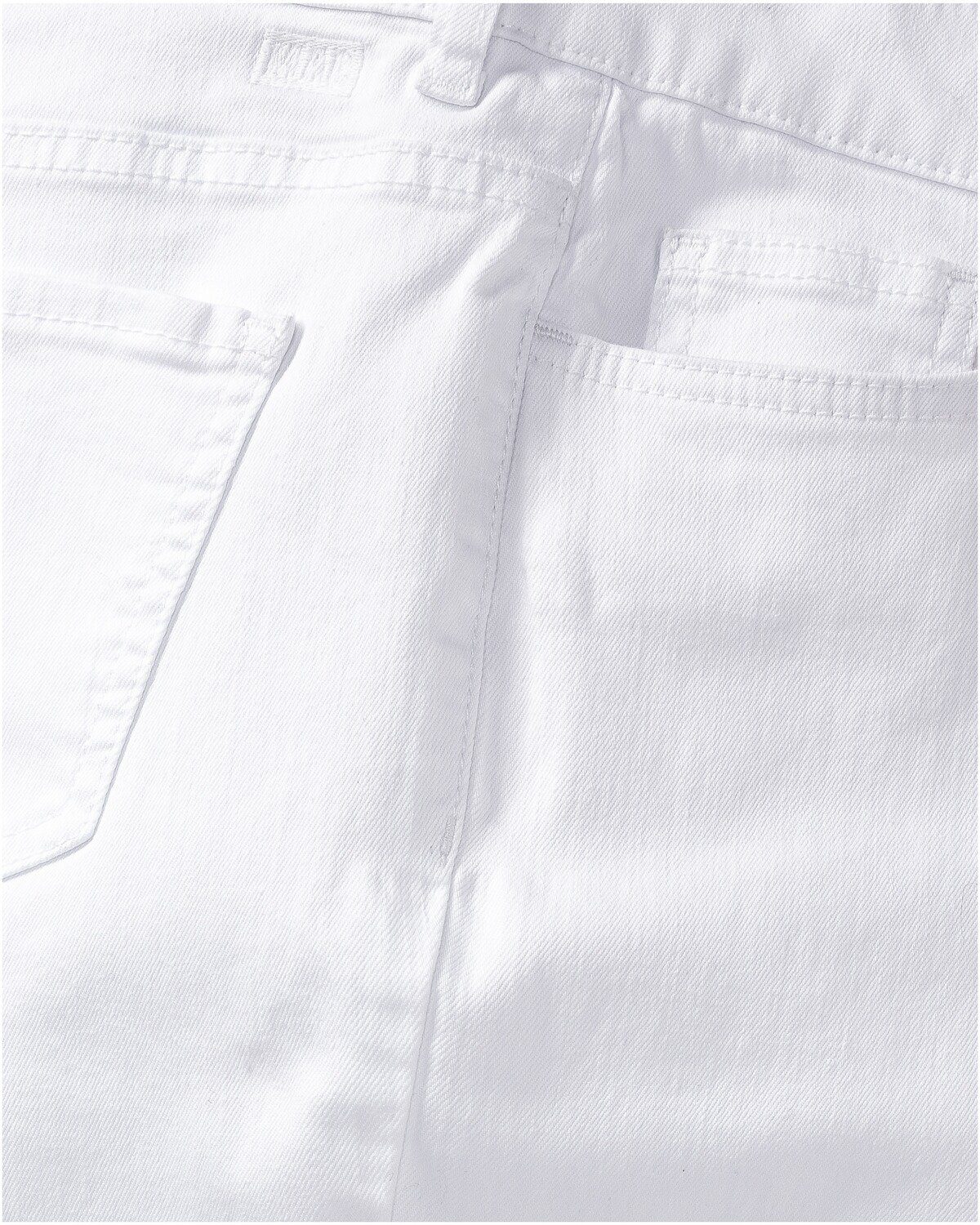 MAC 5-Pocket-Jeans Weiß/L30 Jeans Angela Pipe