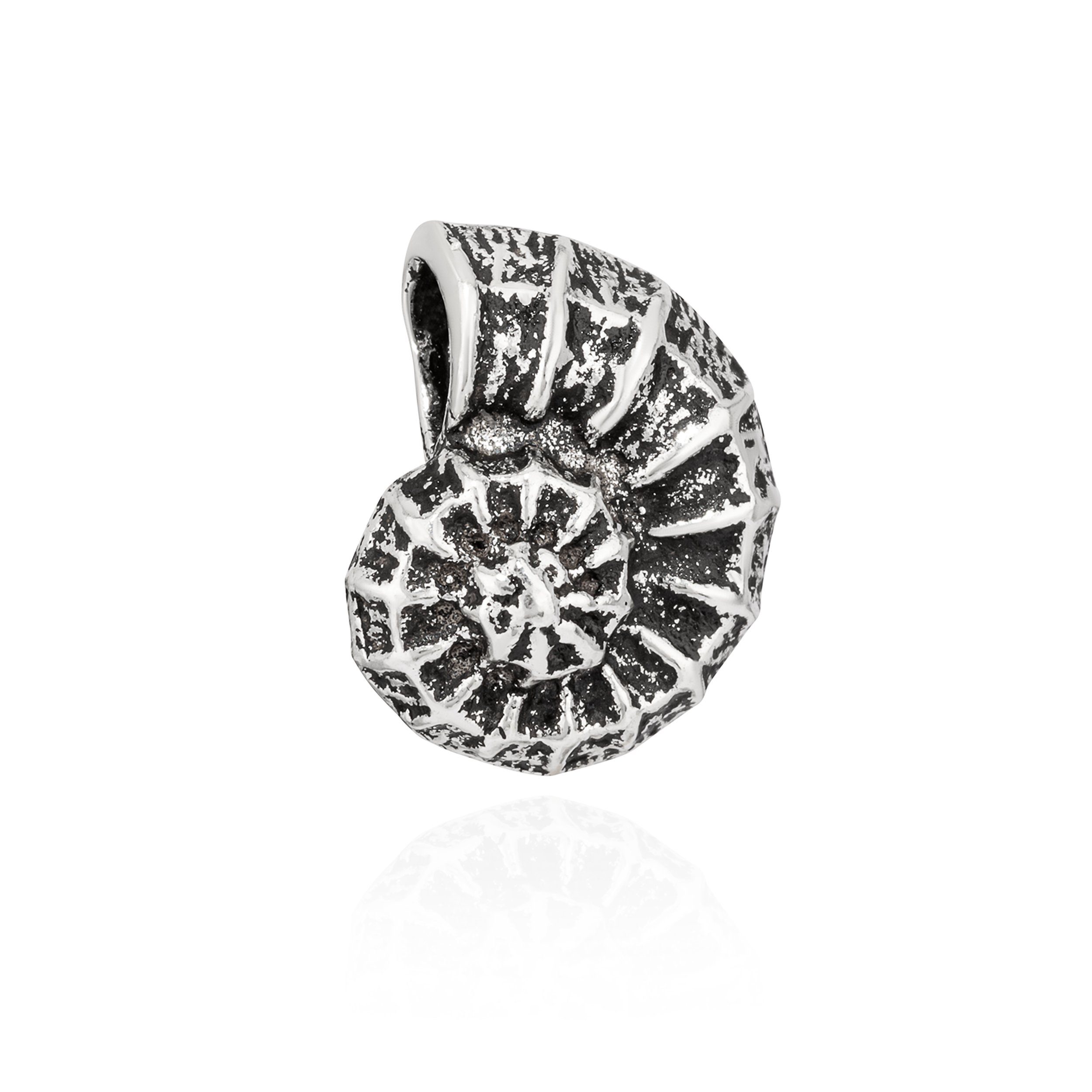 Kettenanhänger Kettenanhänger Nautilus Muschel Harp 925 Silber 13