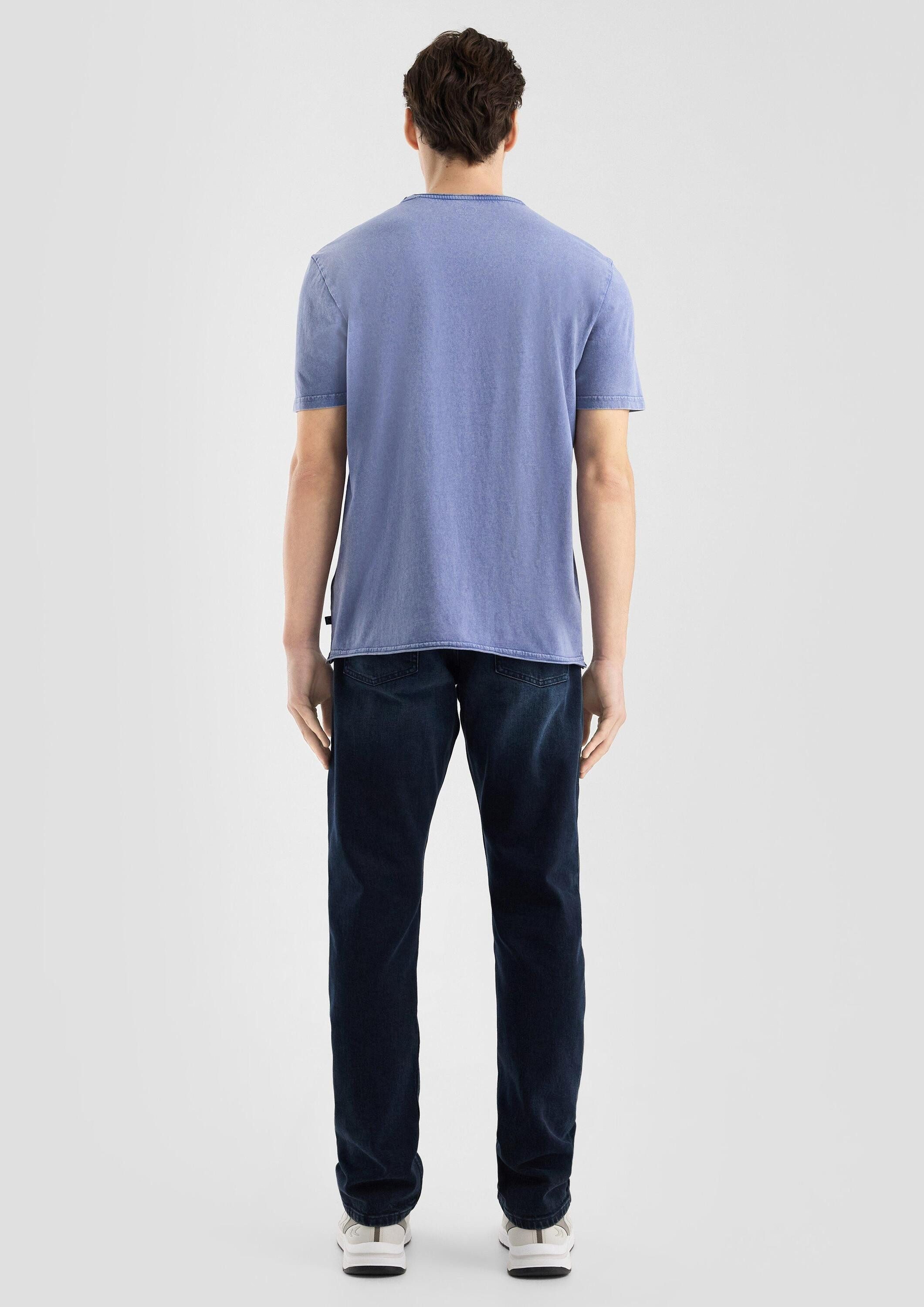 QS Kurzarmshirt T-Shirt Gewaschenes T-Shirt mit günstig online kaufen