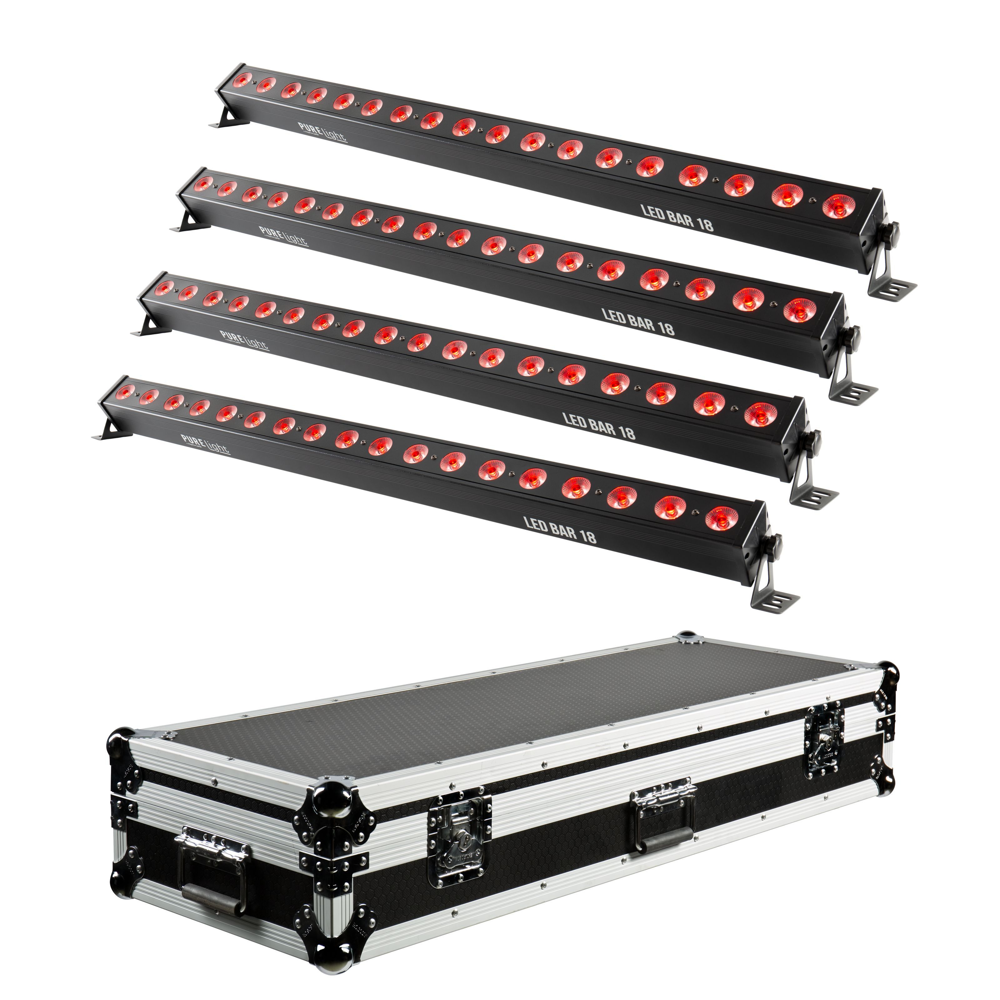 PURElight Discolicht, LED Bar Set, RGB LED Bar, DMX LED Bar