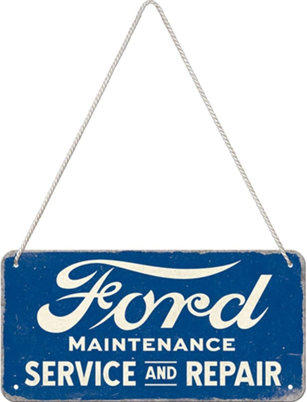 Metallschild Hängeschild - Ford - Ford Service & Repair