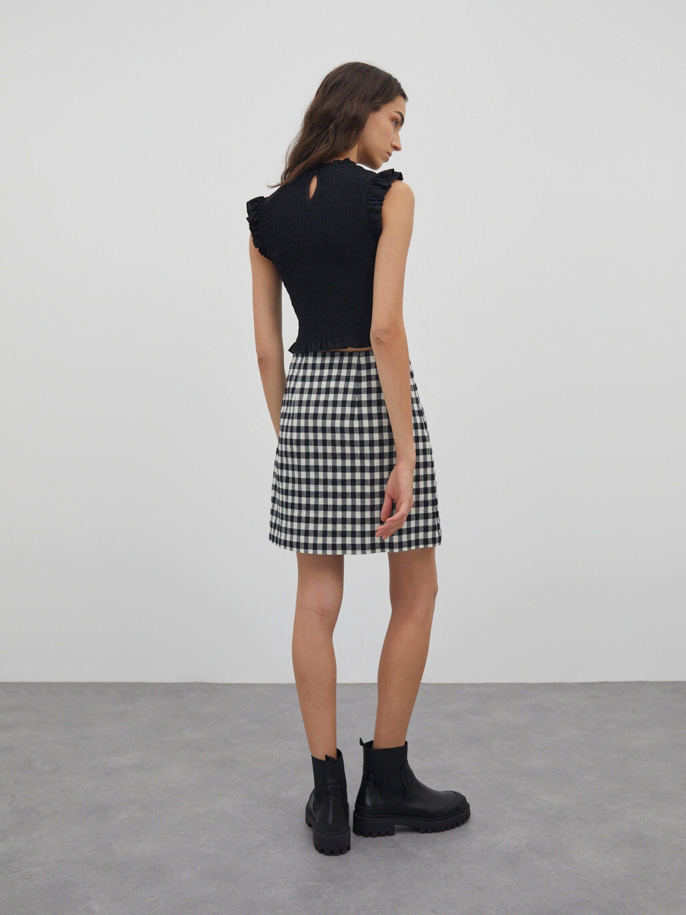 EDITED Shirttop Ava (1-tlg) Drapiert/gerafft