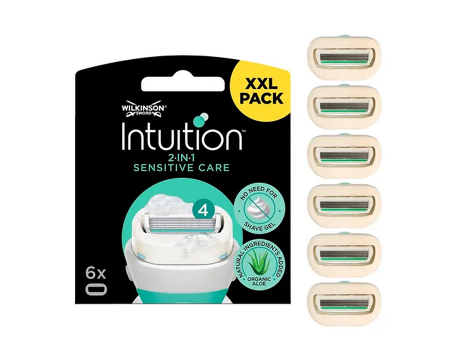 Wilkinson Rasierklingen Wilkinson Intuition Sensitive Care, 6-tlg.