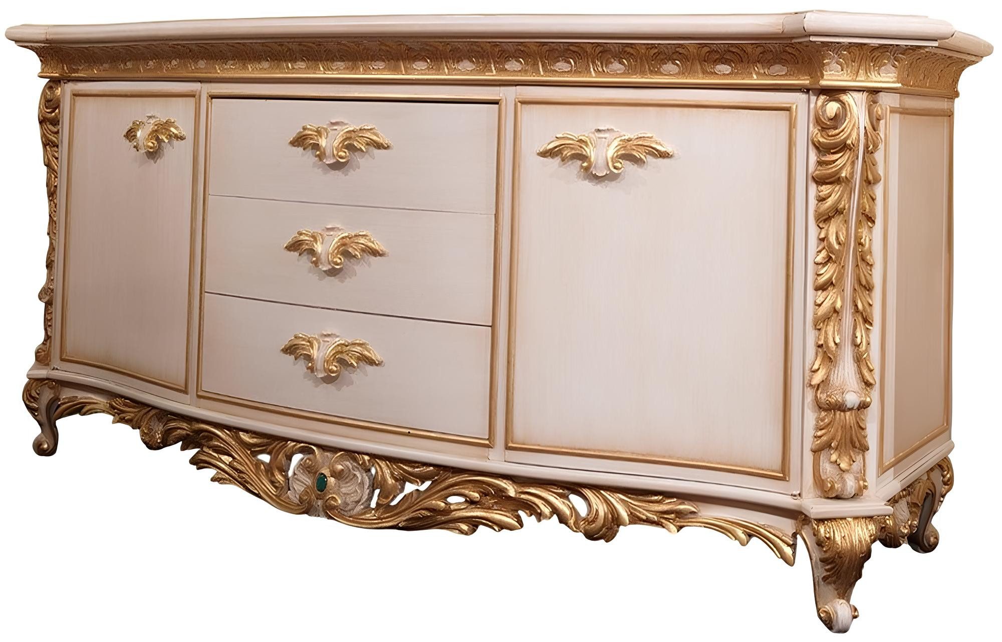 Xlmoebel Sideboard rtv TV-Kommode in edlem Design mit Stauraum und Regalfunktion (Sideboard, 1 St., Sideboard), Hergestellt in Italy