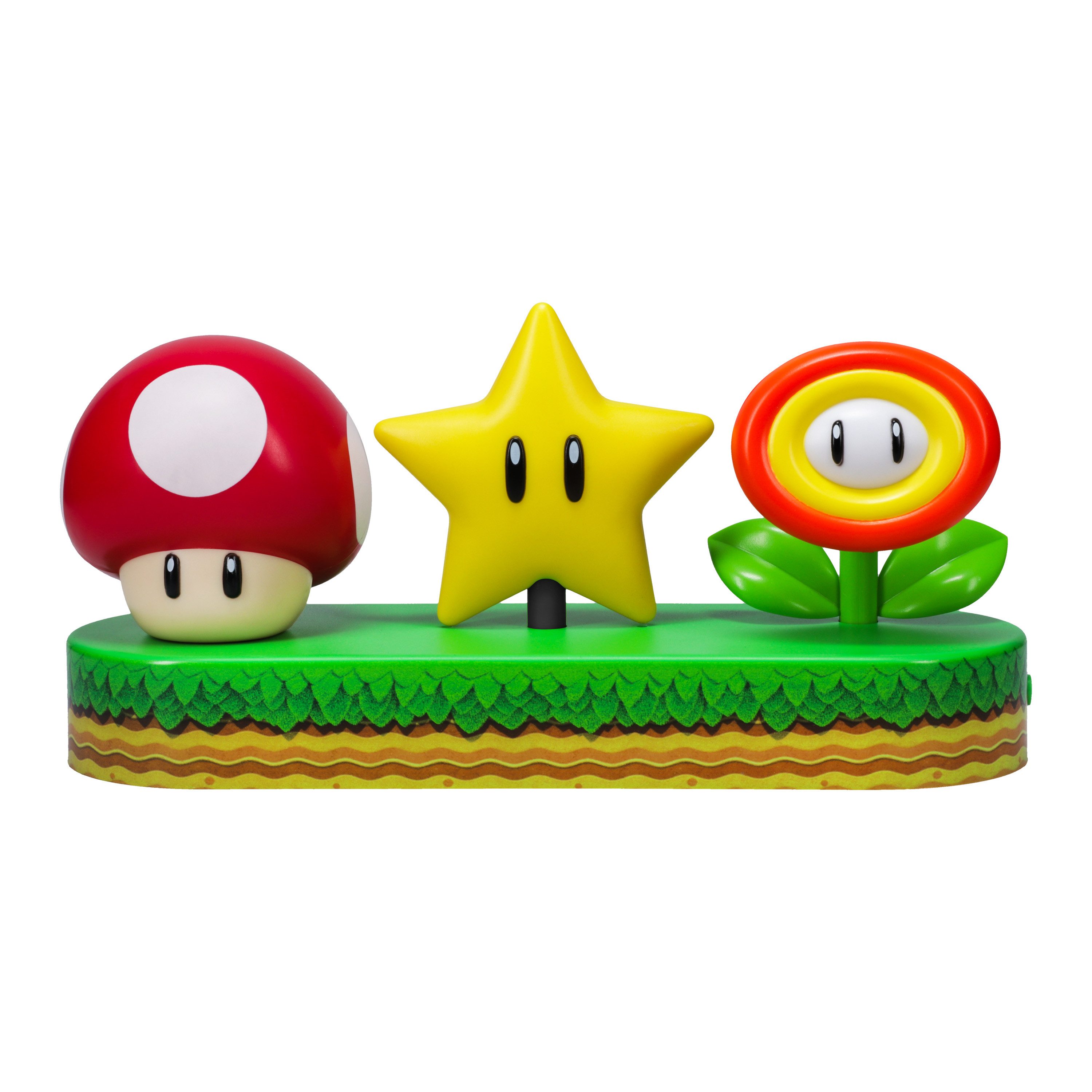 Paladone Dekolicht Super Mario Icon Light freistehend, LED fest integriert, Offiziell lizenziertes Merchandise
