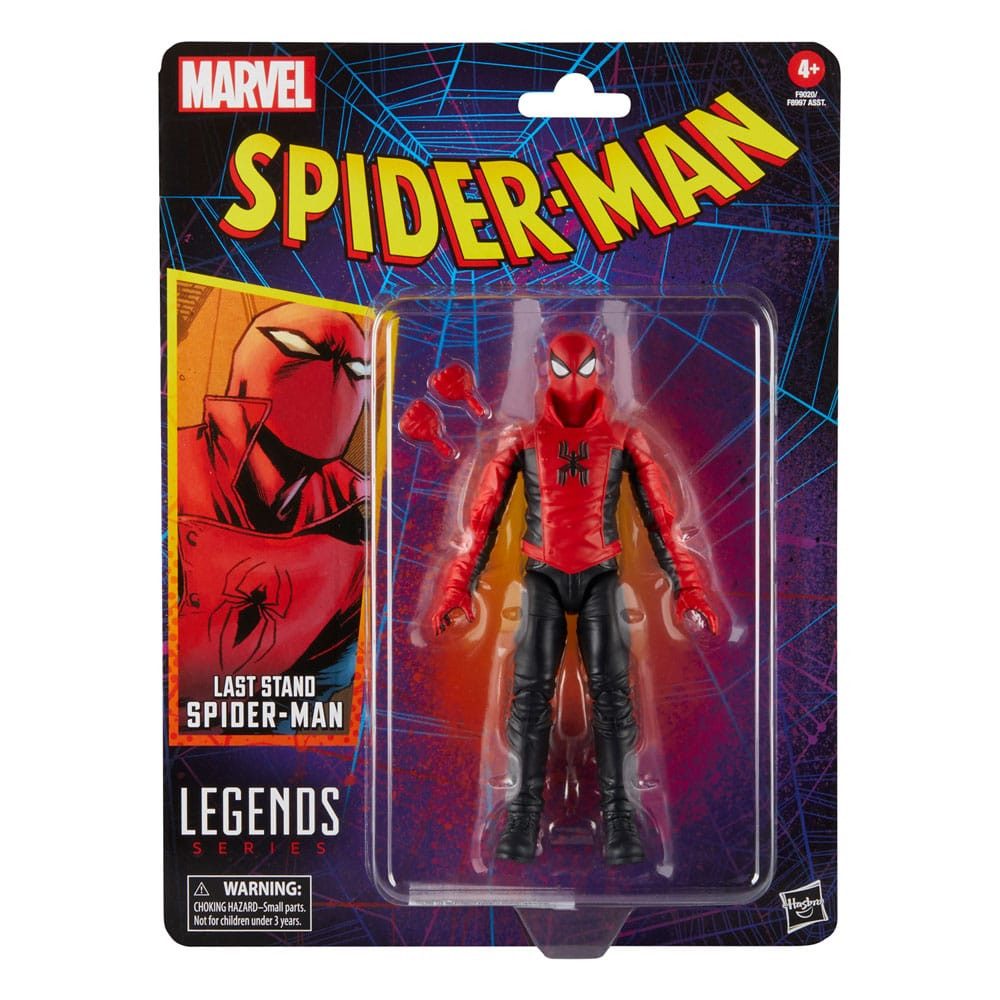 Hasbro Actionfigur Spider-Man Marvel Legends Last Stand Spider-Man 15 cm