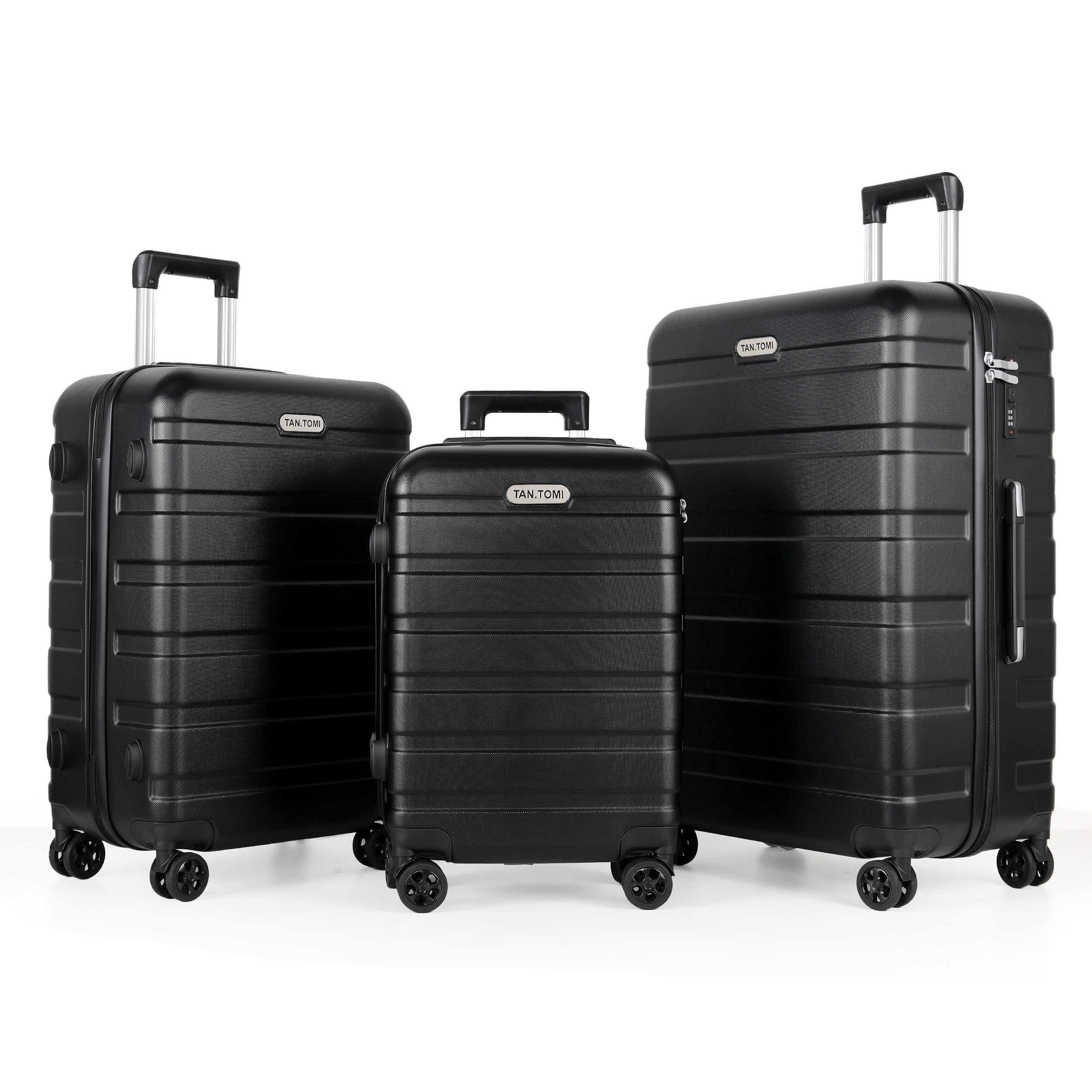 TAN.TOMI Kofferset Trolleyset 3-teilig (M,L,XL) ABS günstig online kaufen
