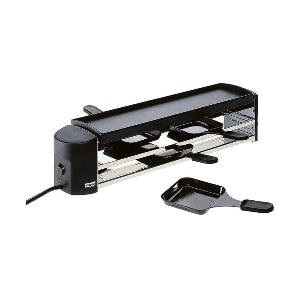 Stöckli Raclette Raclette Cheeseboard Grill für 4 50 cm anthrazit, Raclette Cheeseboard Grill für, 50,00cm, grau
