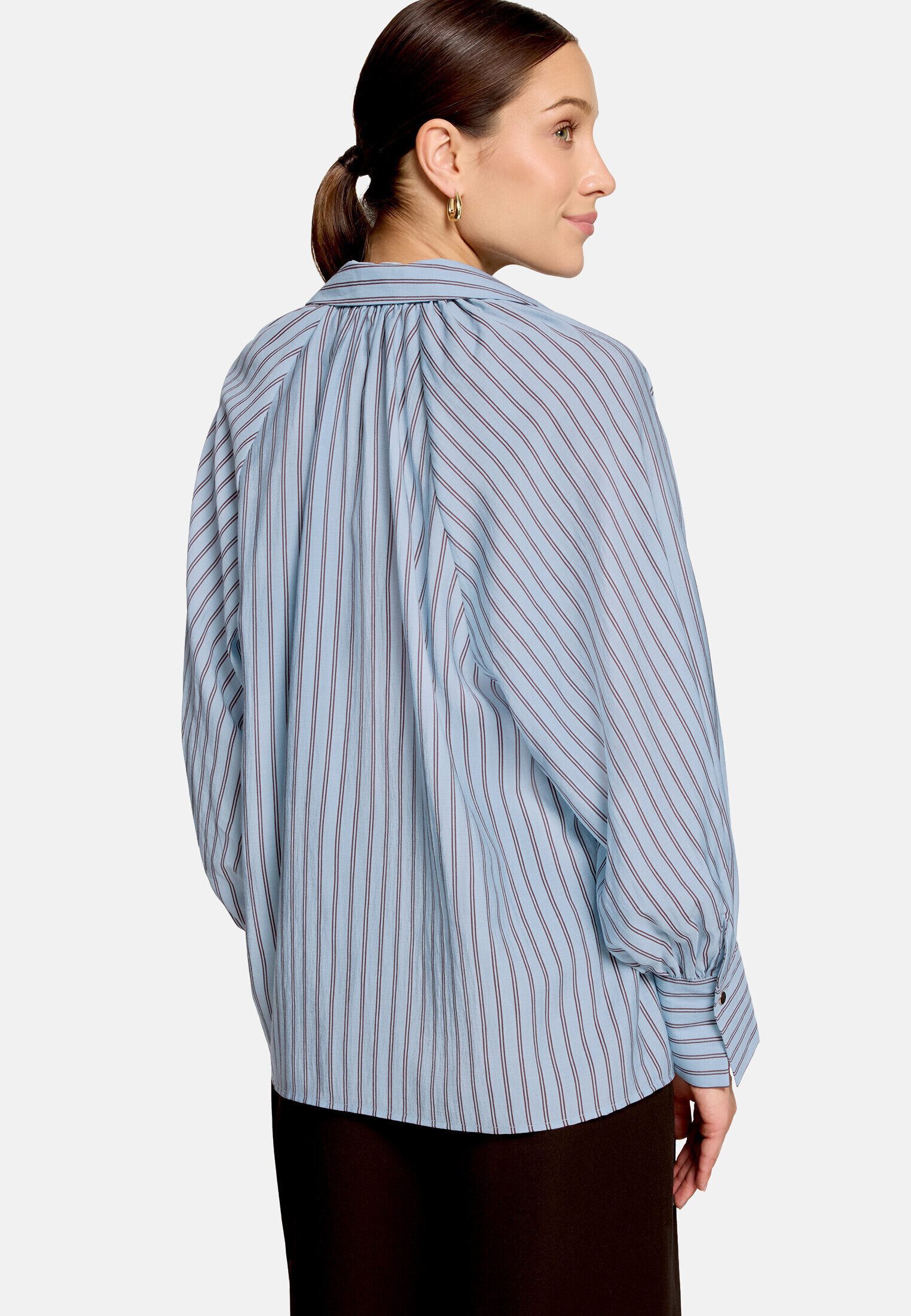 Zero Klassische Bluse Damen mit Kragen