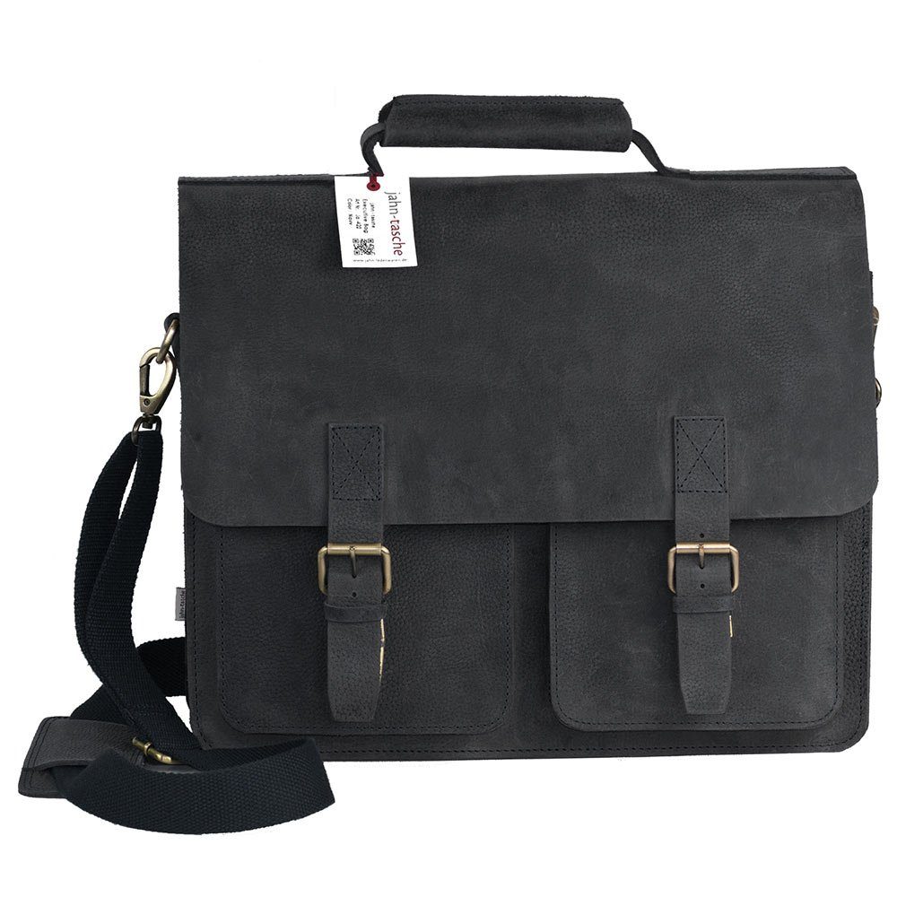 Jahn-Tasche Aktentasche Sehr Robuste Lehrertasche Leder, Schwarz, Jahn-Tasc günstig online kaufen