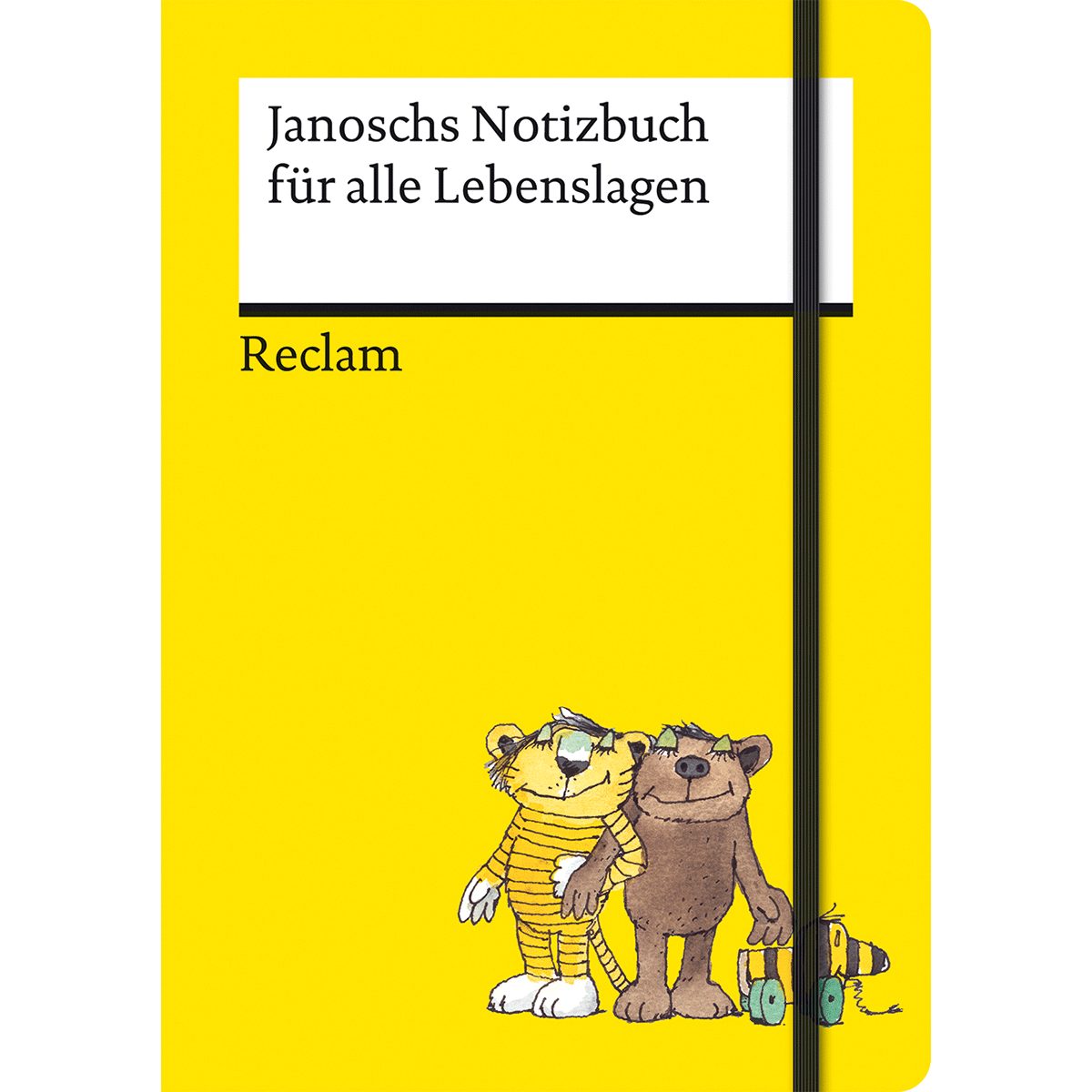 Janoschs Notizbuch für alle Lebenslagen. Hochwertiges Notizbuch, A5.