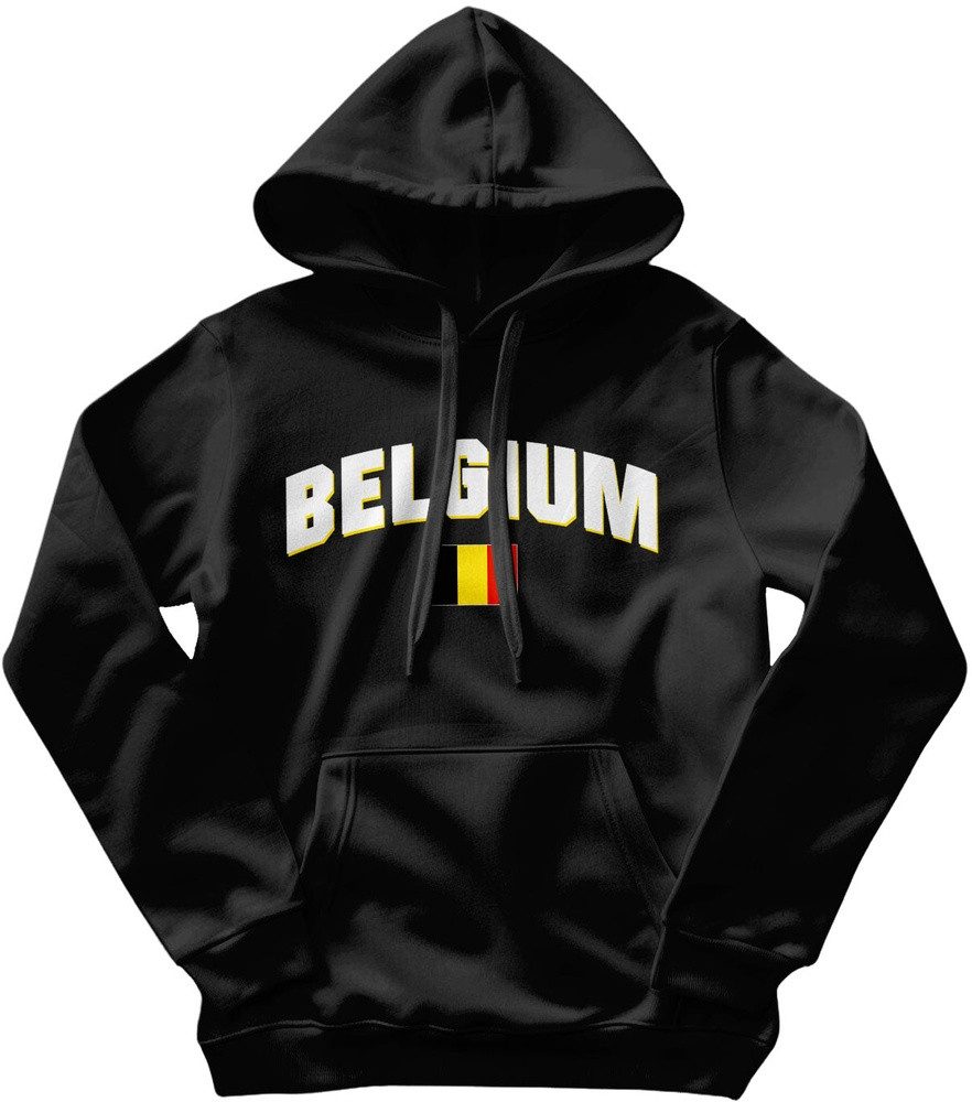Flag Collection Hoodie Belgium Flag Hoodie